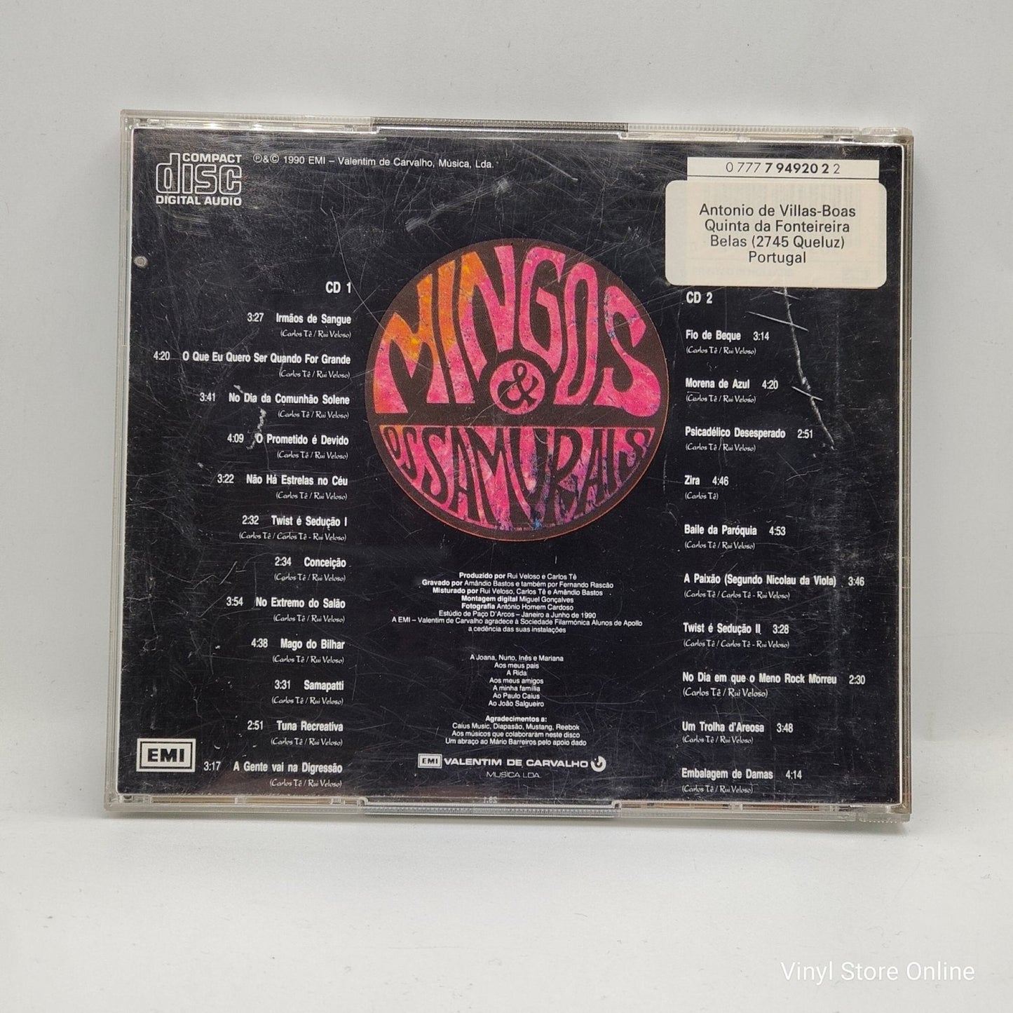 Rui Veloso ‎– Mingos & Os Samurais - Vinyl Store Online