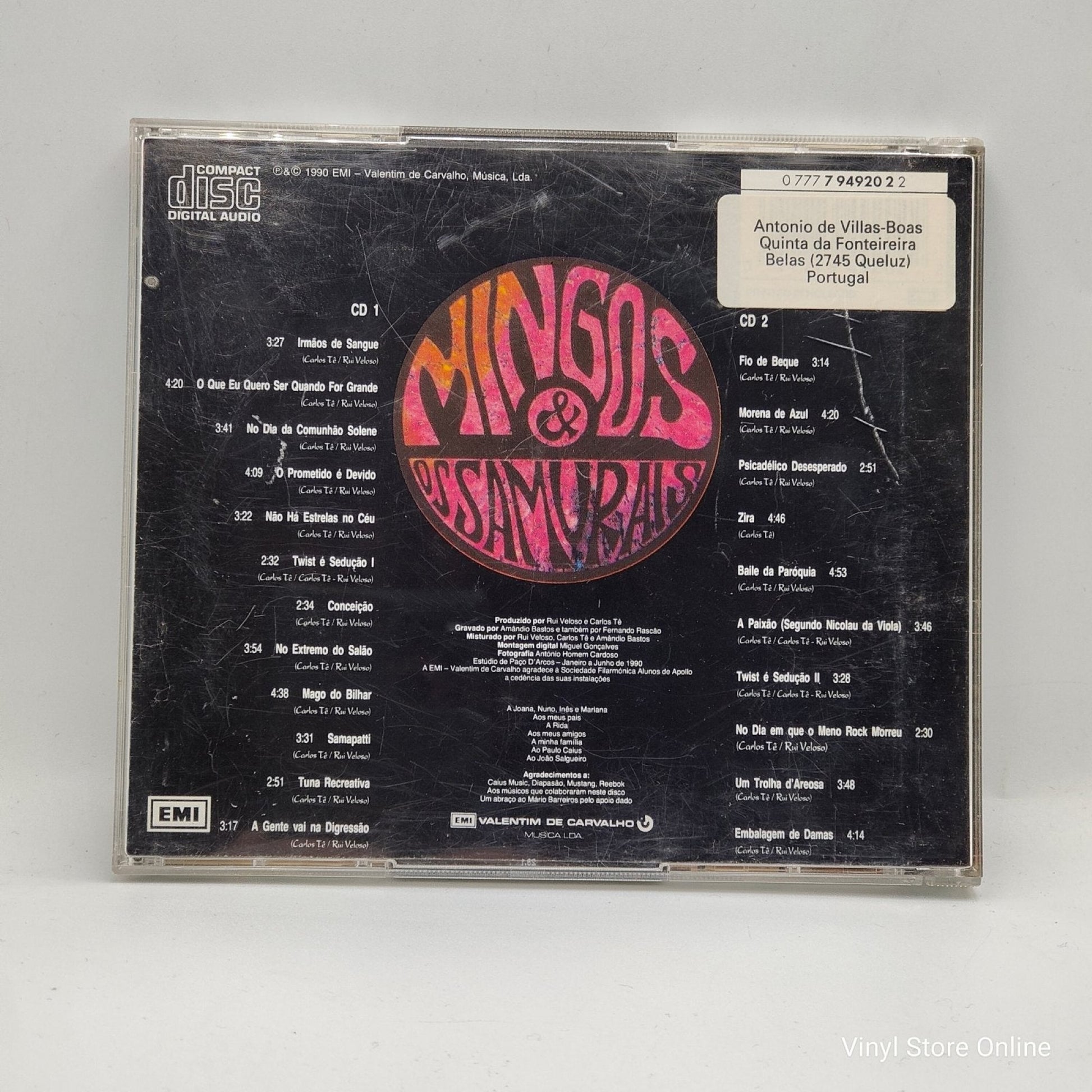 Rui Veloso ‎– Mingos & Os Samurais - Vinyl Store Online