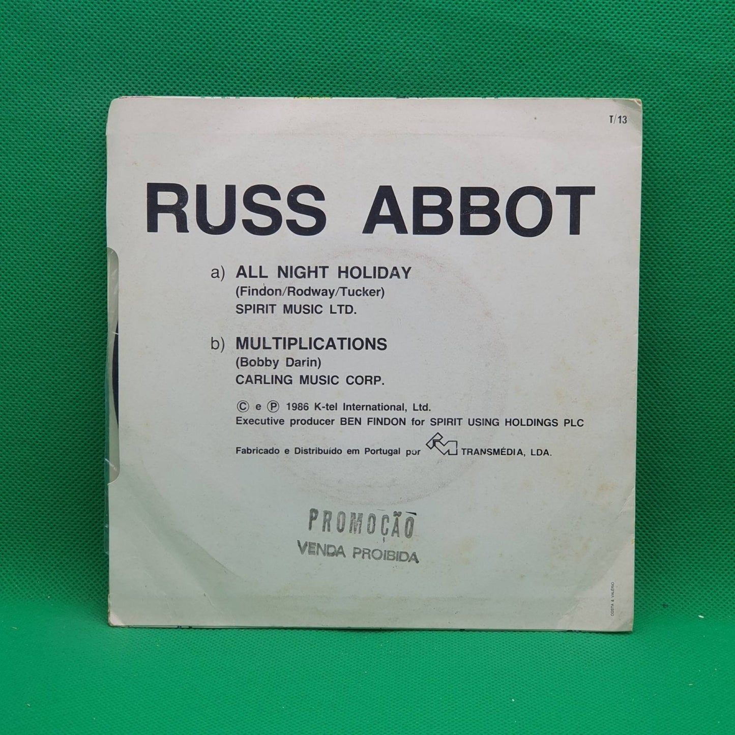 Russ Abbot ‎– All Night Holiday - Vinyl Store Online