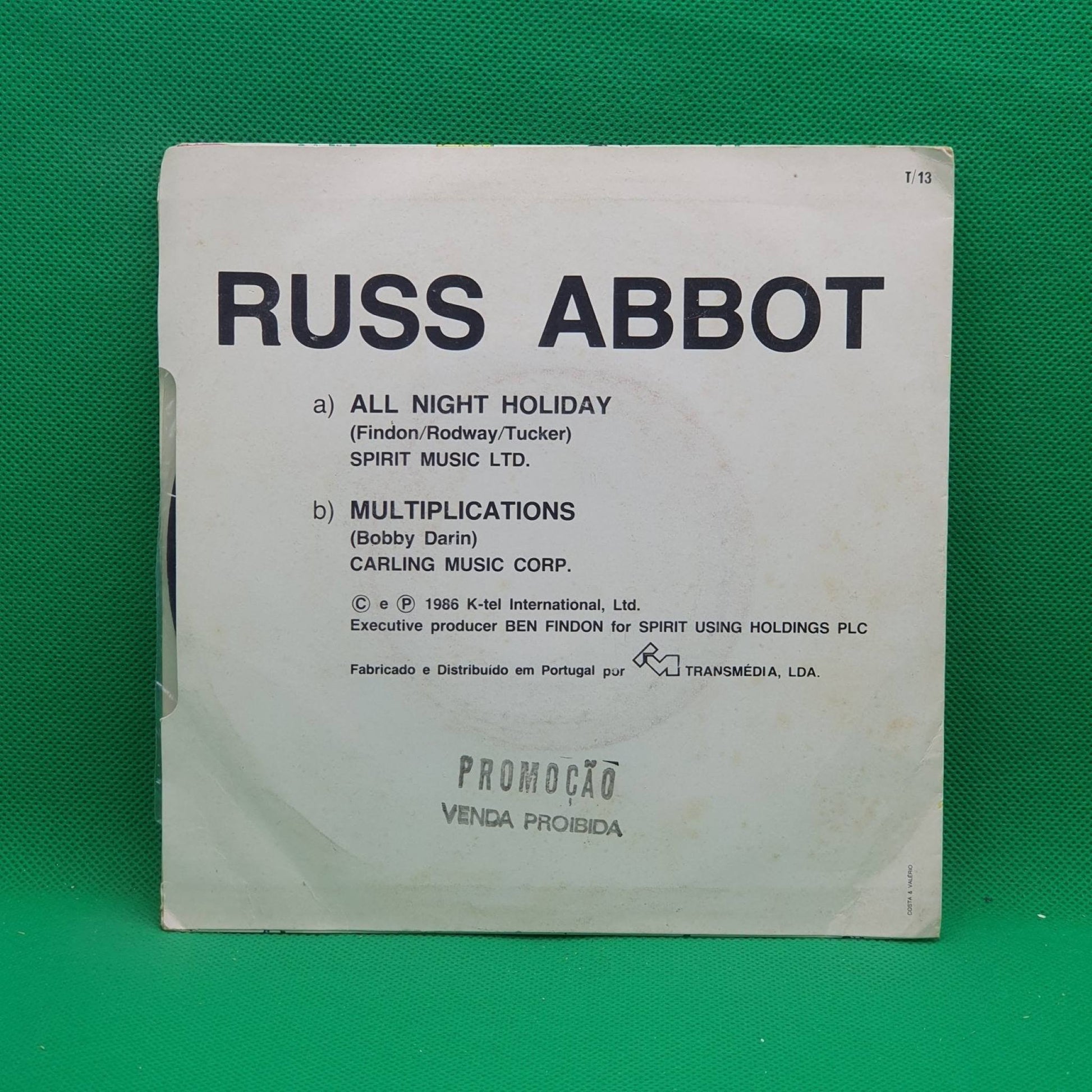 Russ Abbot ‎– All Night Holiday - Vinyl Store Online