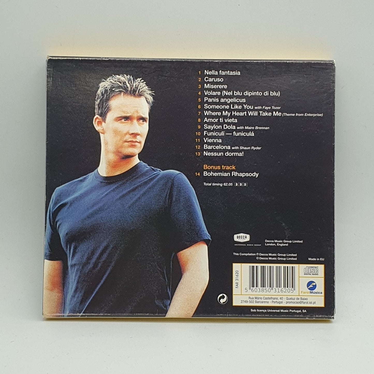 Russell Watson ‎– The Voice - Vinyl Store Online