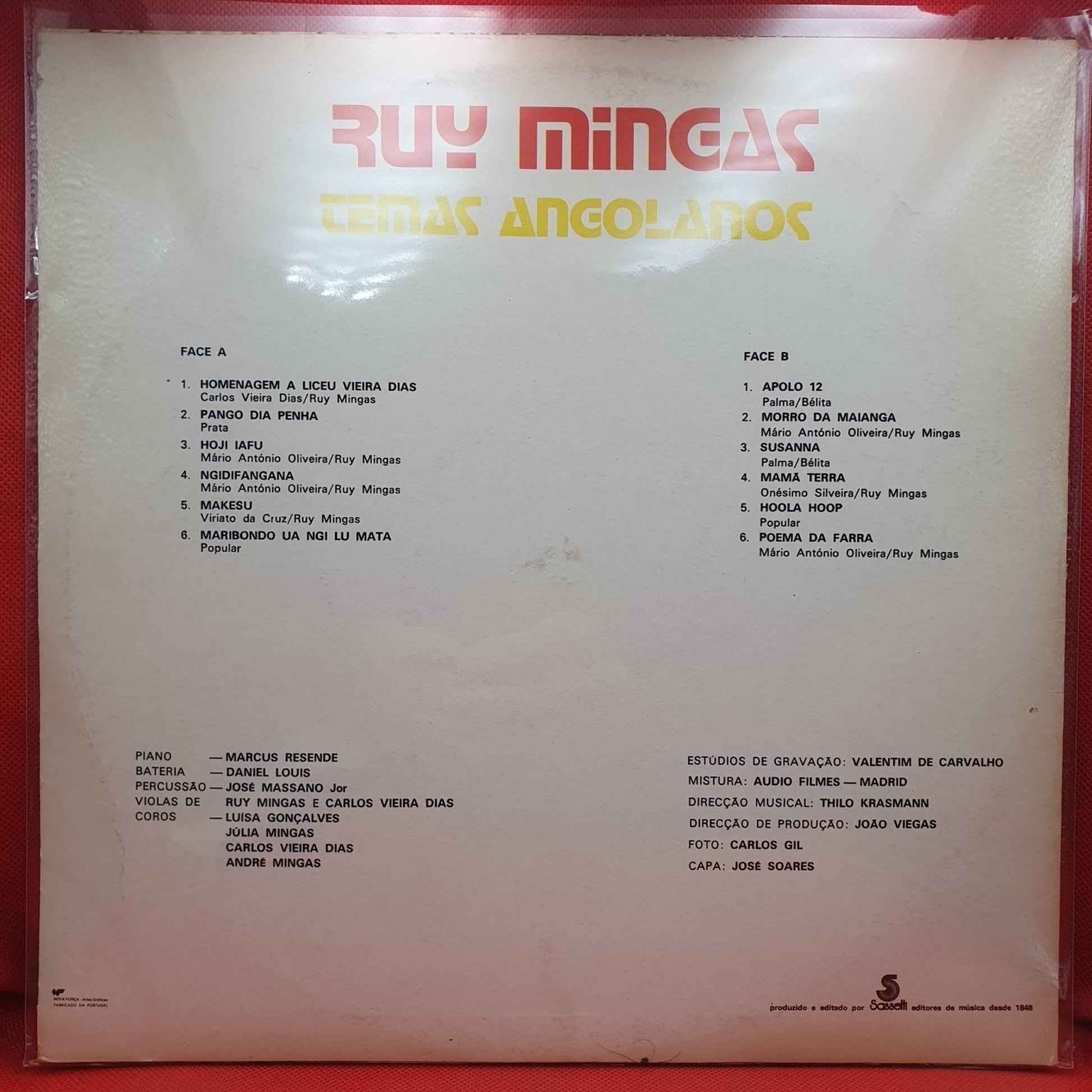 Ruy Mingas ‎– Temas Angolanos - Vinyl Store Online