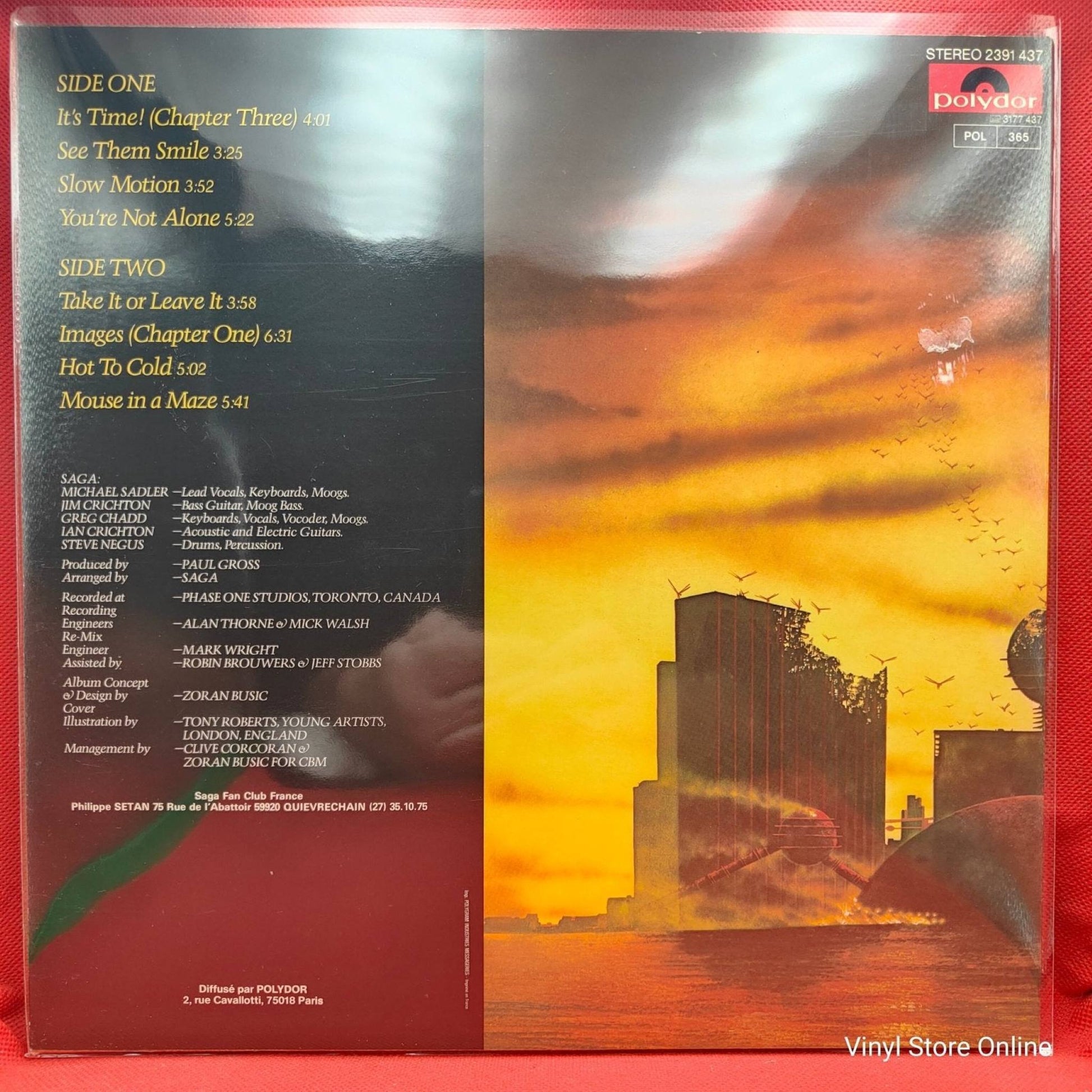 Saga ‎– Images At Twilight - Vinyl Store Online