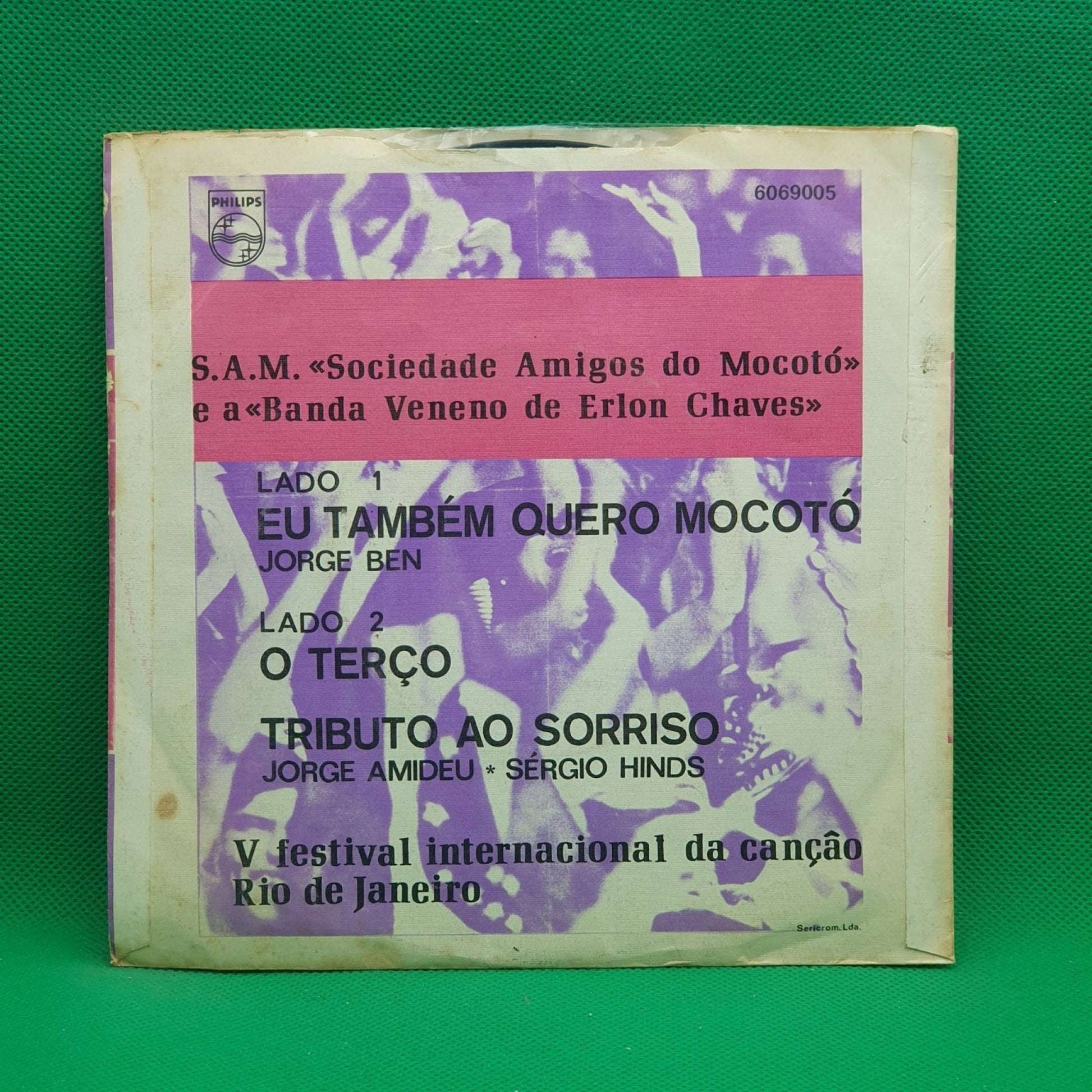 S.A.M. (Sociedade Amigos Do Mocotó) ‎– Eu Também Quero Mocotó / Tributo Ao Sorriso - Vinyl Store Online