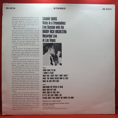 Sammy Davis Jr. / Buddy Rich ‎– The Sounds Of '66 - Vinyl Store Online