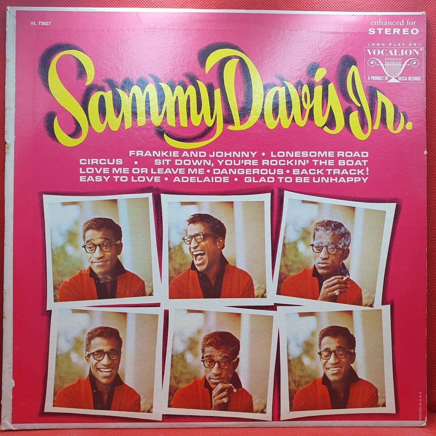 Sammy Davis Jr. ‎– Sammy Davis Jr. - Vinyl Store Online