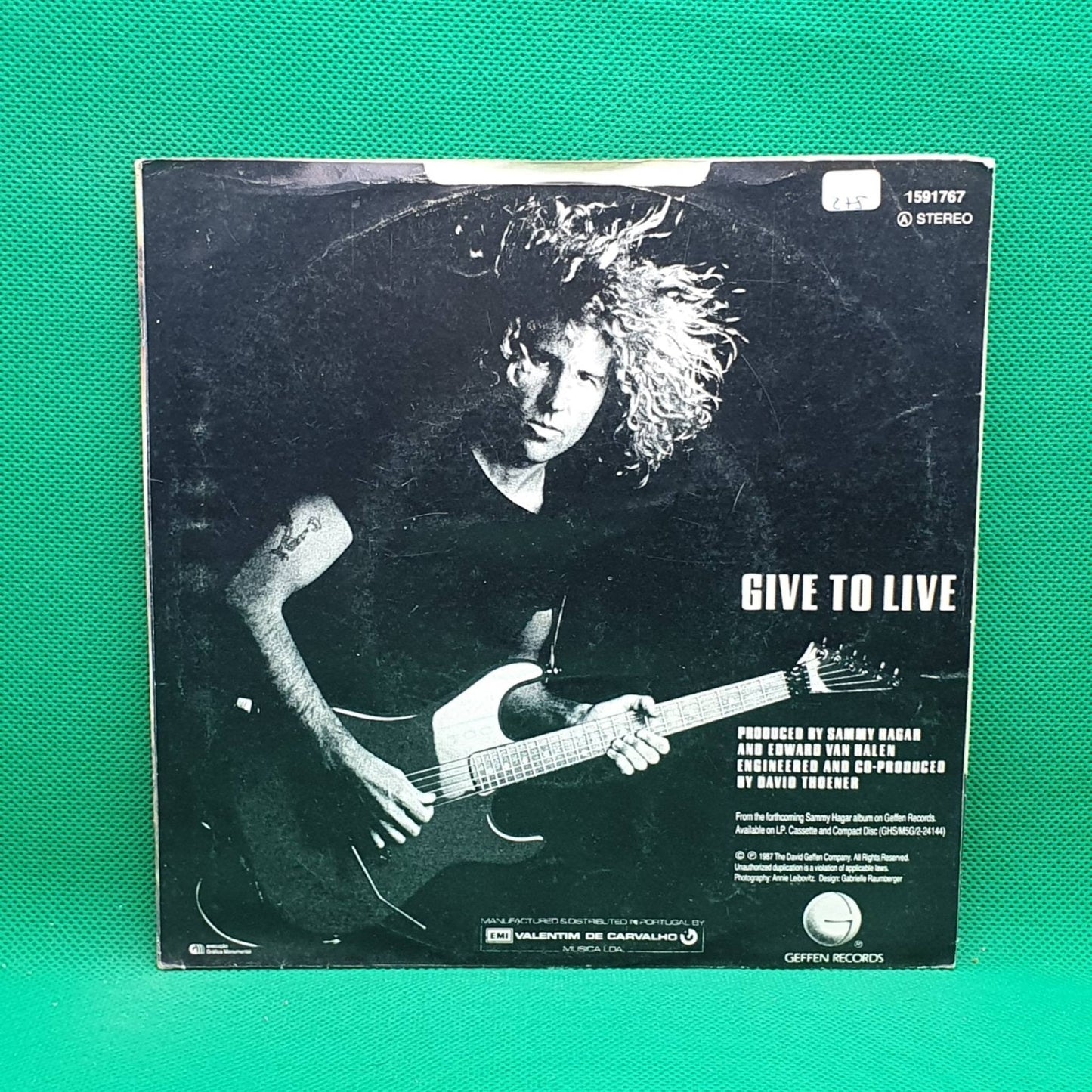 Sammy Hagar ‎– Give To Live - Vinyl Store Online