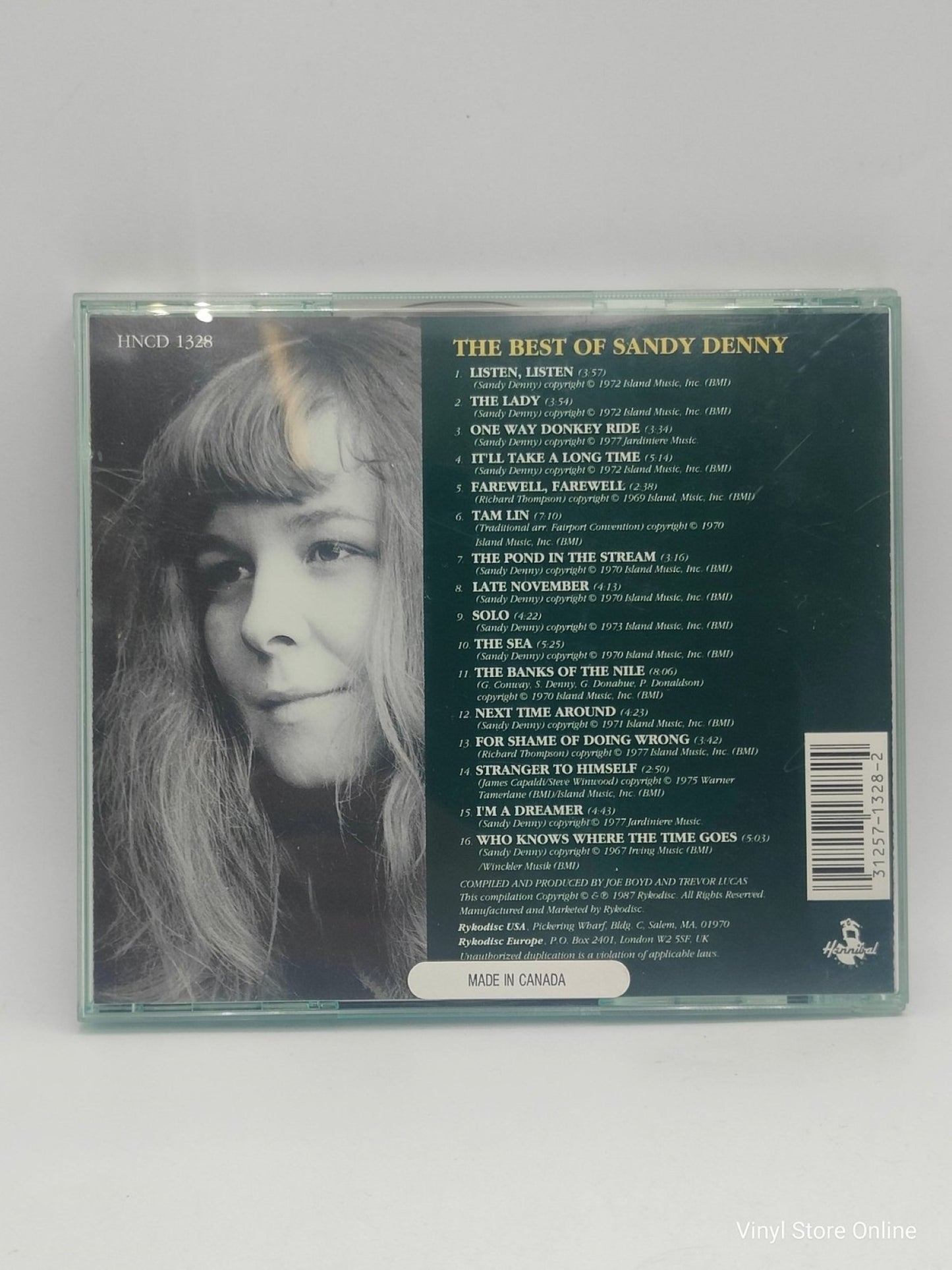 Sandy Denny ‎– The Best Of Sandy Denny - Vinyl Store Online