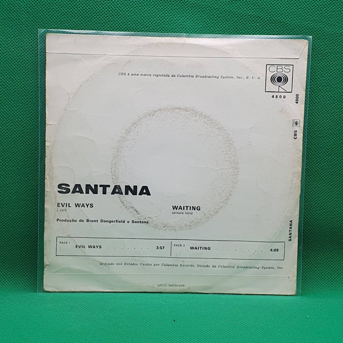 Santana ‎– Evil Ways / Waiting - Vinyl Store Online