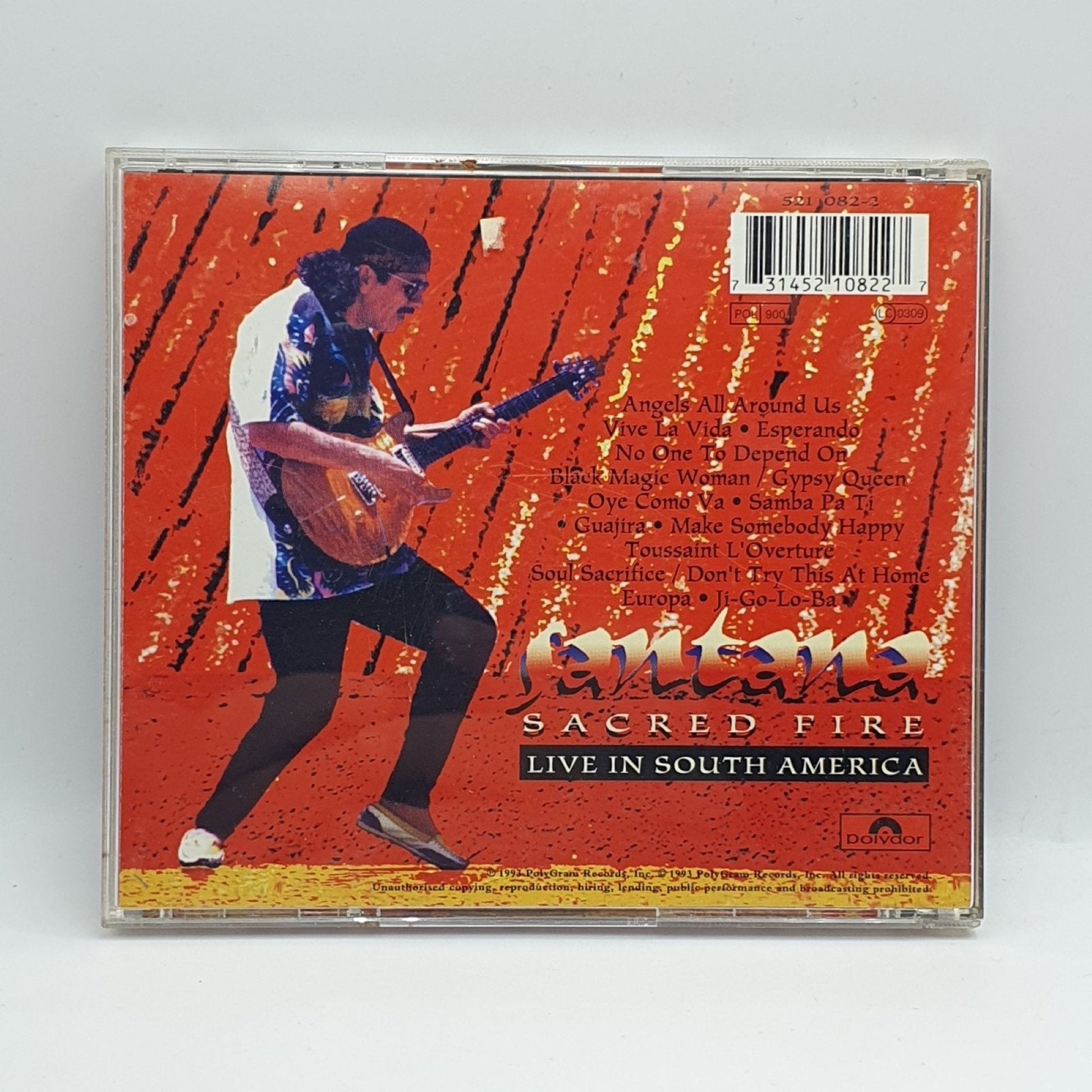 Santana ‎– Sacred Fire (Live In South America) - Vinyl Store Online
