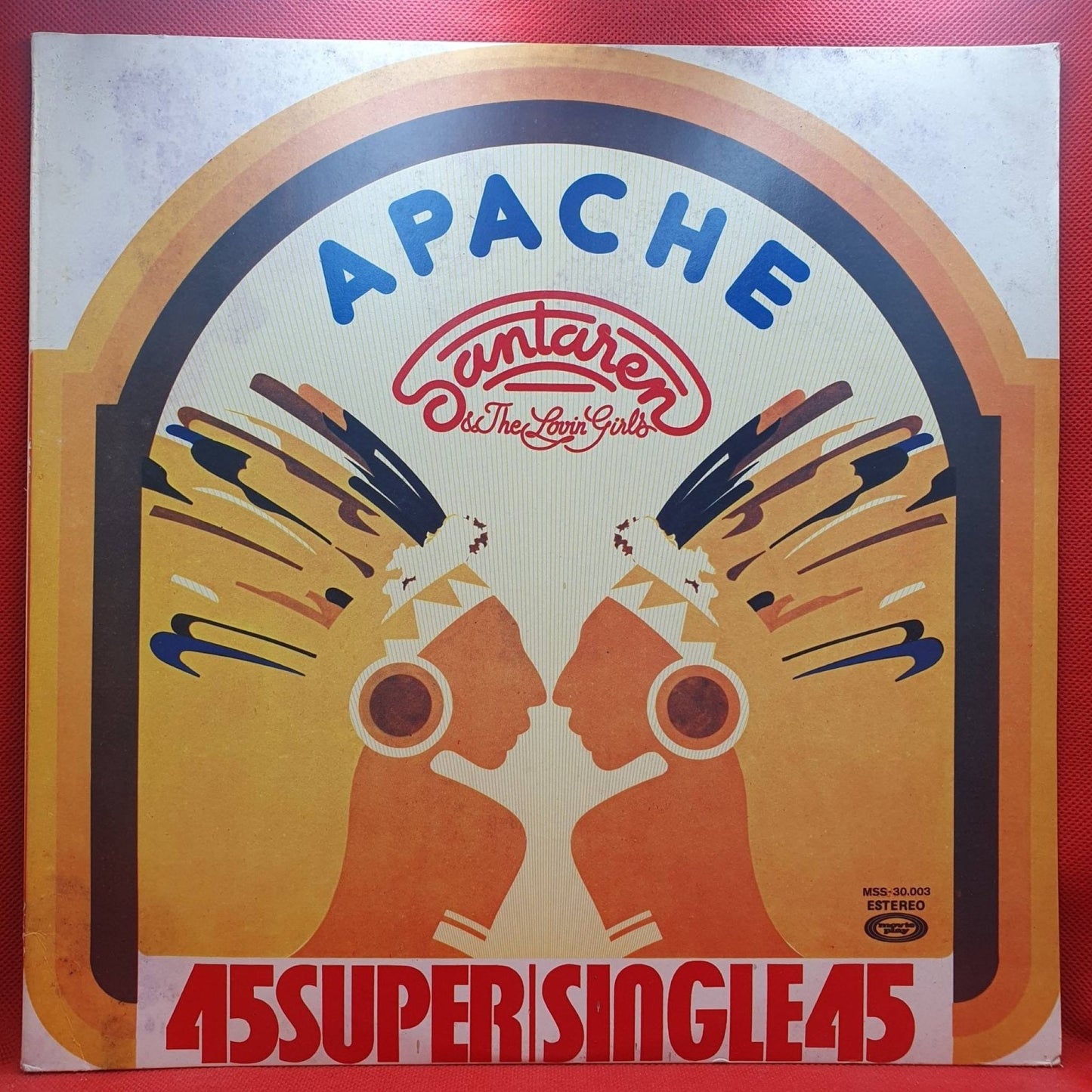 Santaren & the Lovin' Girls ‎– Apache / Sit Down - Vinyl Store Online