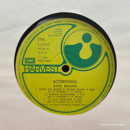 Scorpions ‎– Gold Ballads - Vinyl Store Online