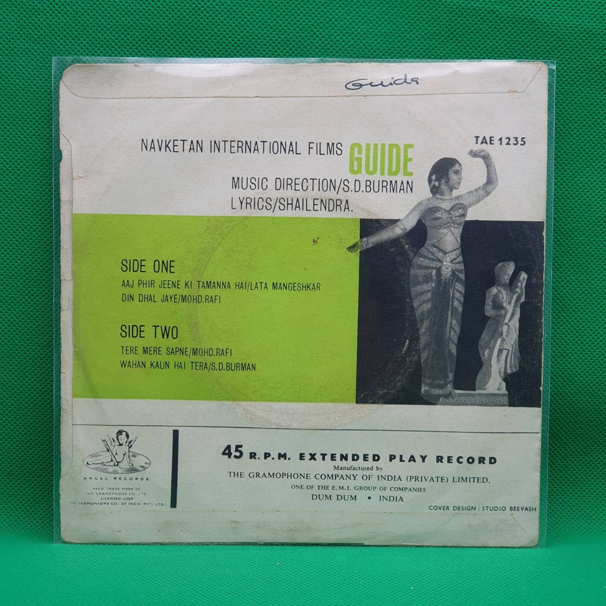 S.D.Burman, Shailendra ‎– Guide (From The Original Soundtrack) - Vinyl Store Online