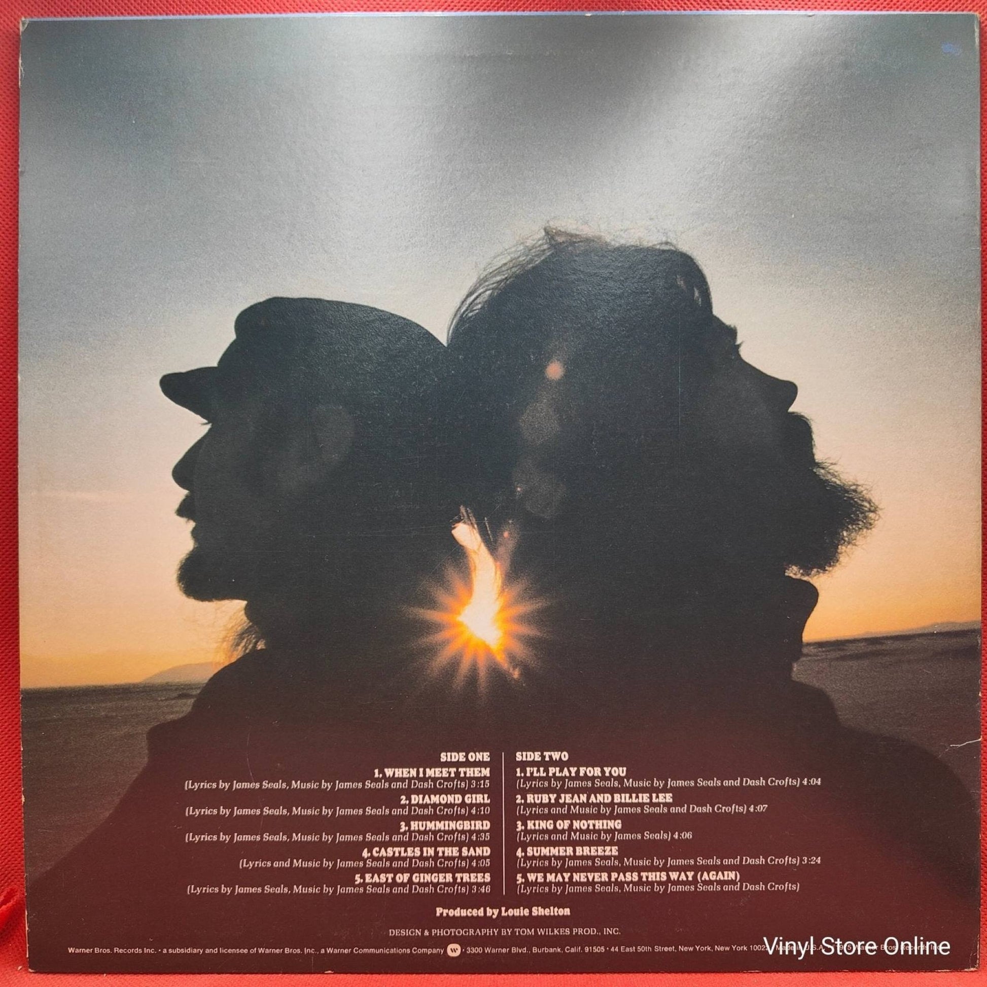 Seals & Crofts ‎– Greatest Hits - Vinyl Store Online