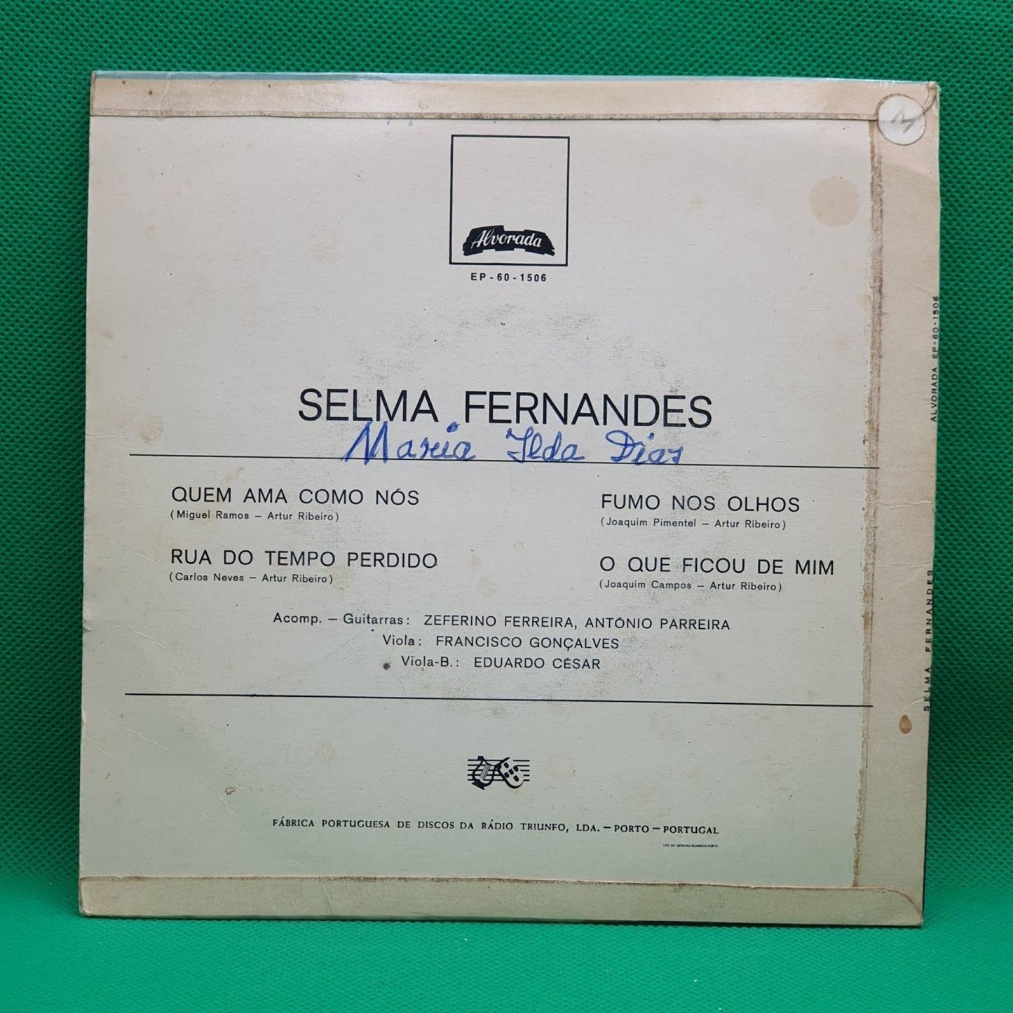 Selma Fernandes ‎– Quem Ama Como Nós - Vinyl Store Online