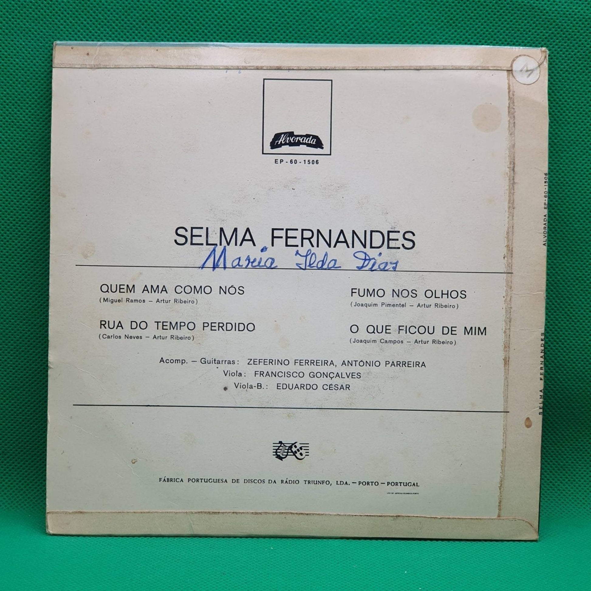 Selma Fernandes ‎– Quem Ama Como Nós - Vinyl Store Online