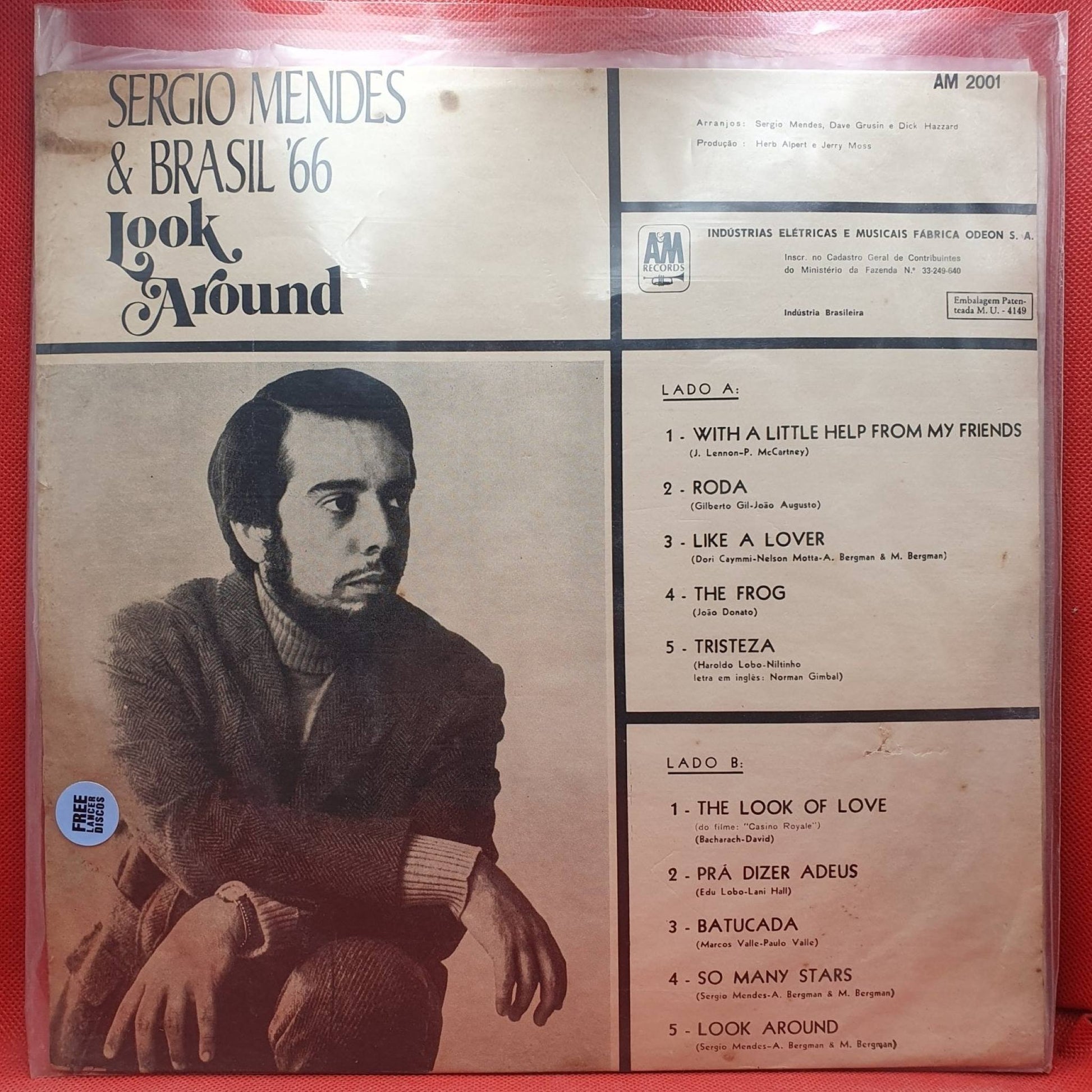 Sergio Mendes & Brasil '66 ‎– Look Around - Vinyl Store Online