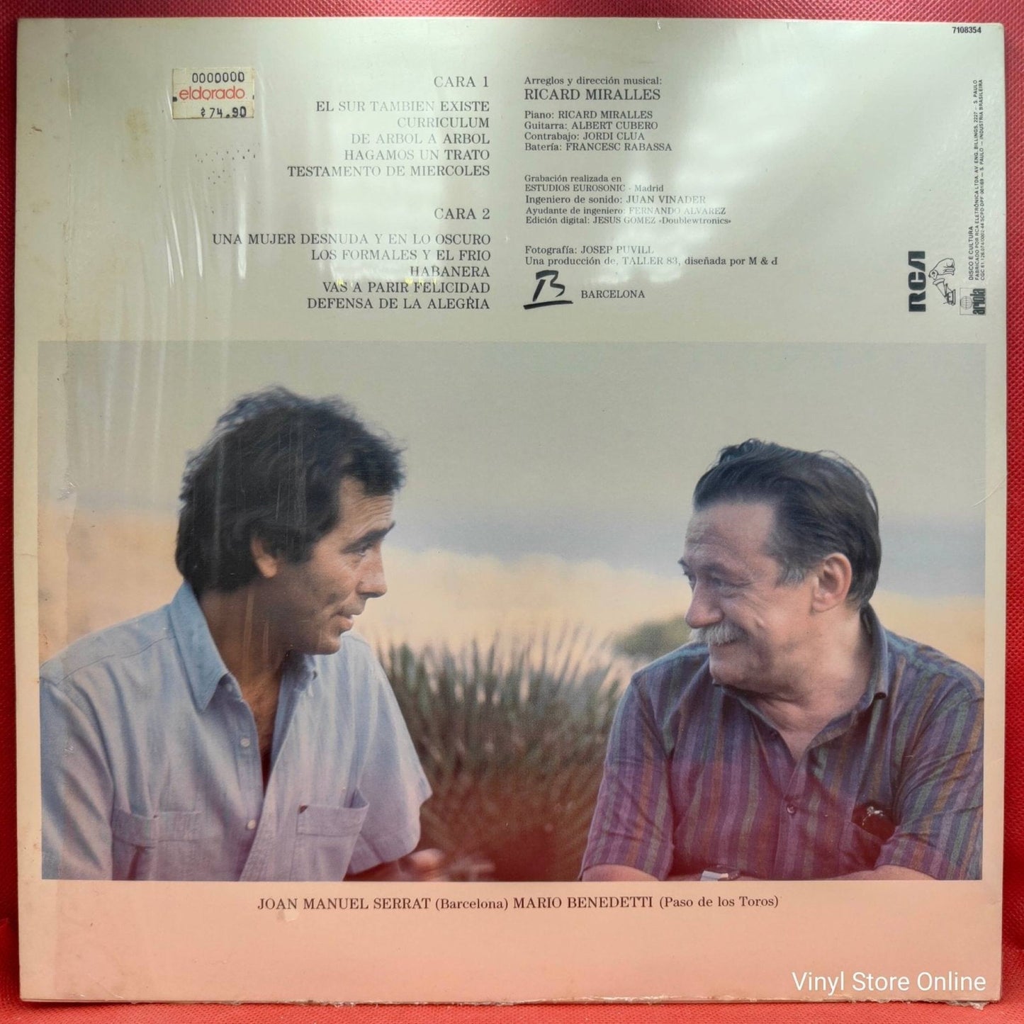 Serrat ‎– El Sur También Existe - Vinyl Store Online