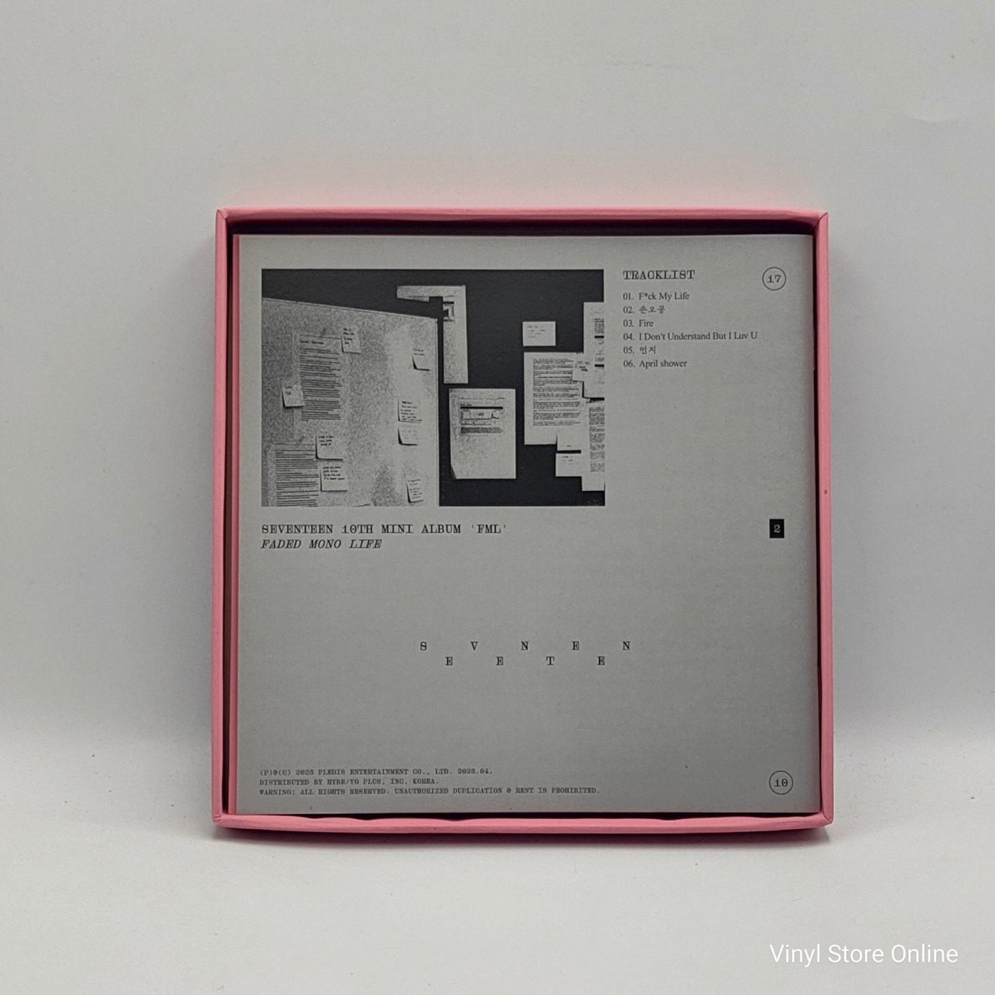 Seventeen ‎– FML - Vinyl Store Online
