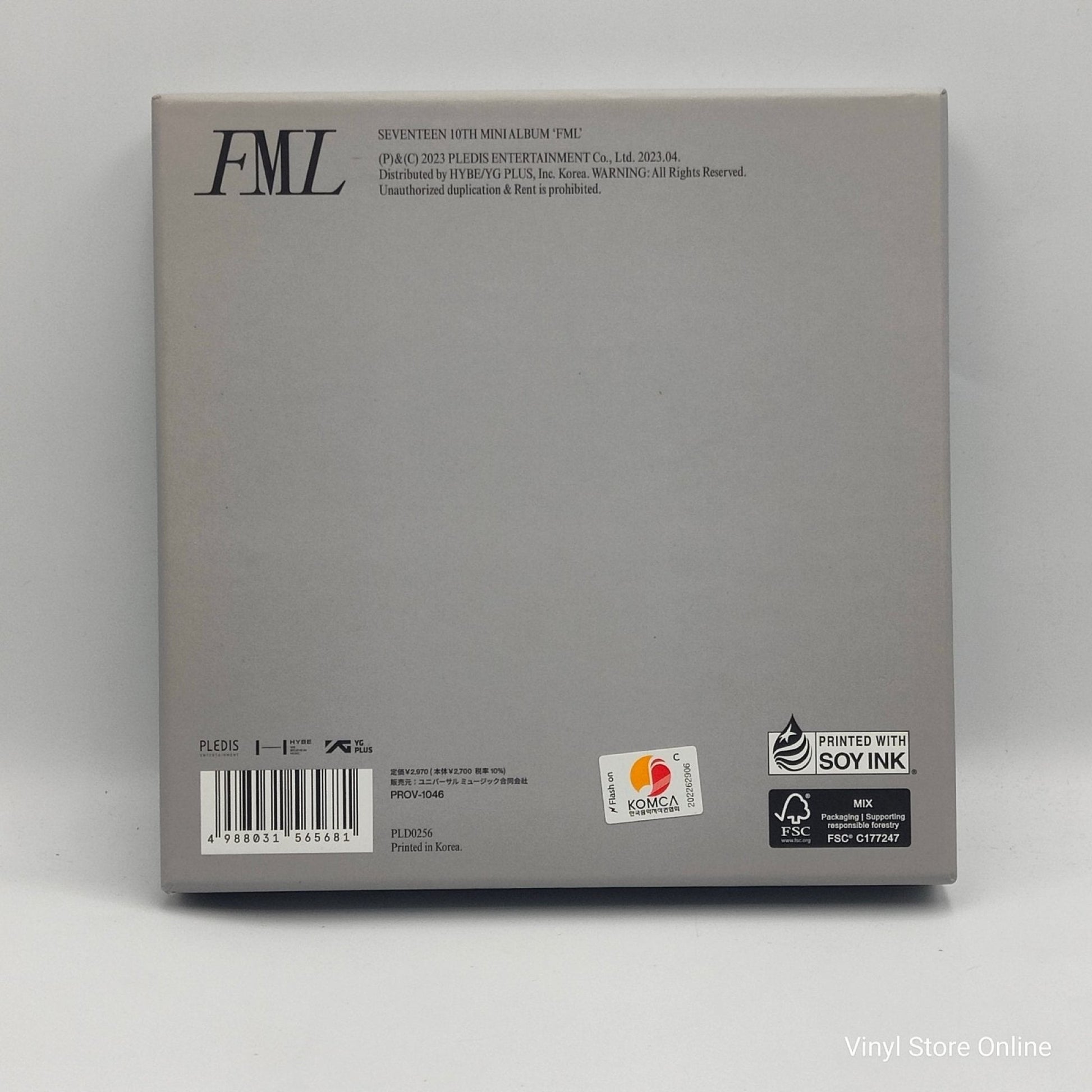 Seventeen ‎– FML - Vinyl Store Online
