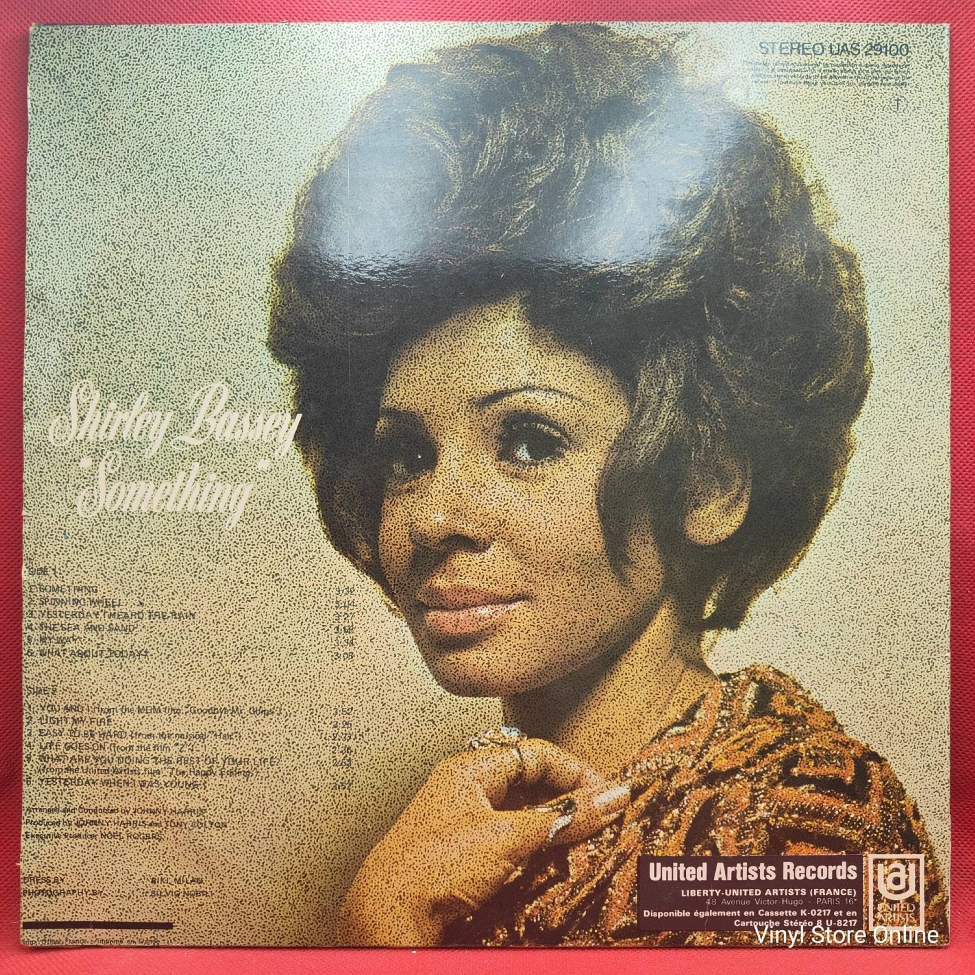Shirley Bassey ‎– Something - Vinyl Store Online
