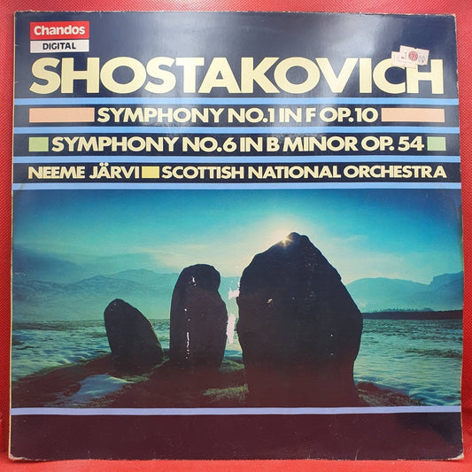 Shostakovich, Scottish National Orchestra ‎– Symphony No. 1 In F Op. 10 / No. 6 In B Minor Op. 54 - Vinyl Store Online