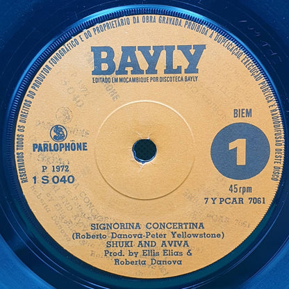 Shuky & Aviva ‎– Signorina Concertina - Vinyl Store Online