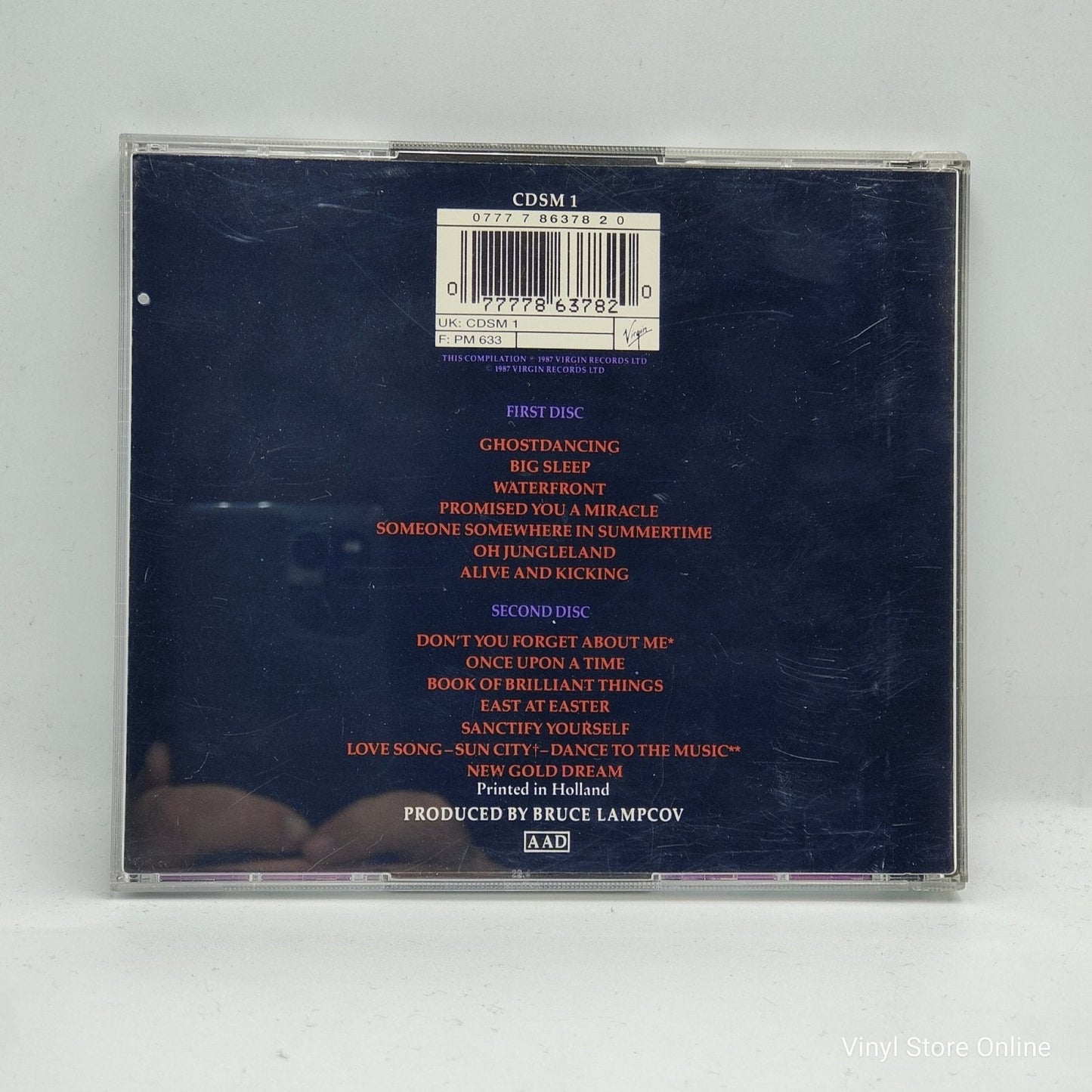 Simple Minds ‎– Live In The City Of Light - Vinyl Store Online
