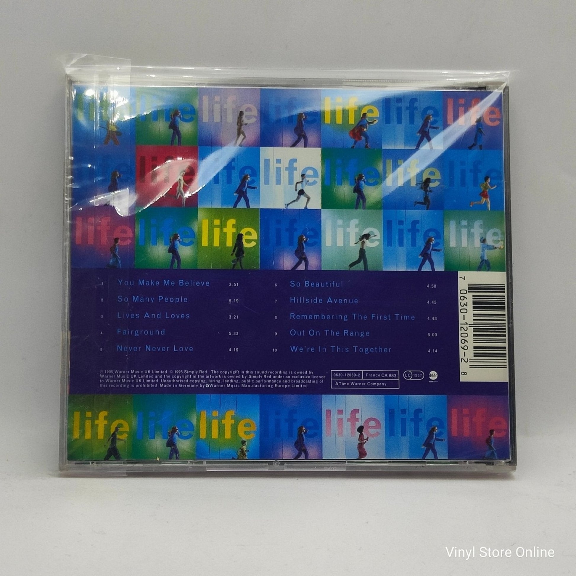 Simply Red ‎– Life - Vinyl Store Online