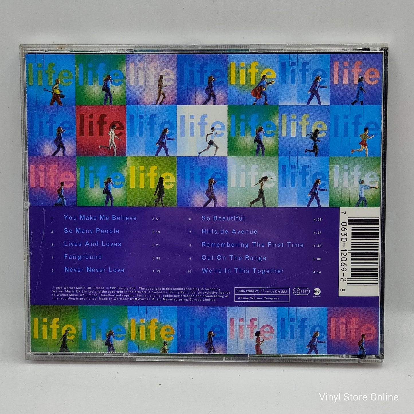Simply Red ‎– Life - Vinyl Store Online