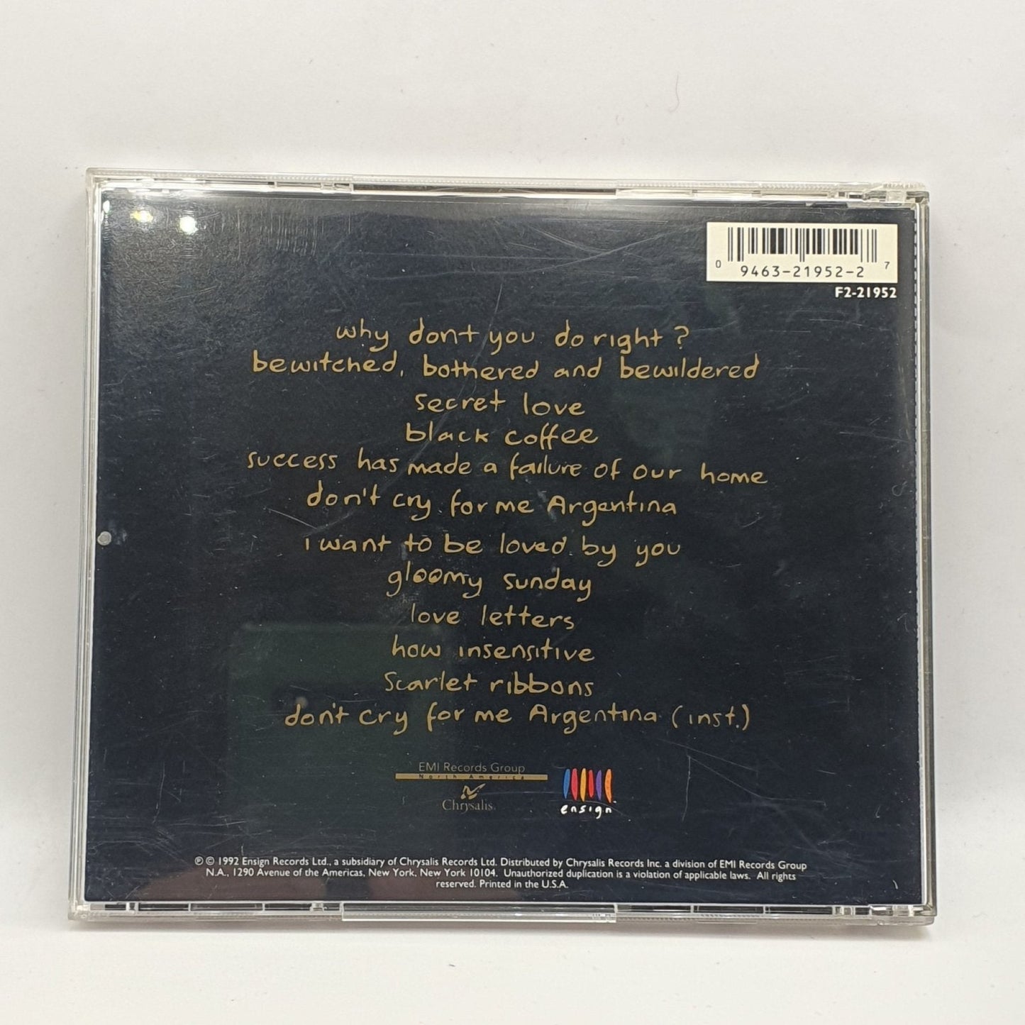 Sinéad O'Connor ‎– Am I Not Your Girl? - Vinyl Store Online