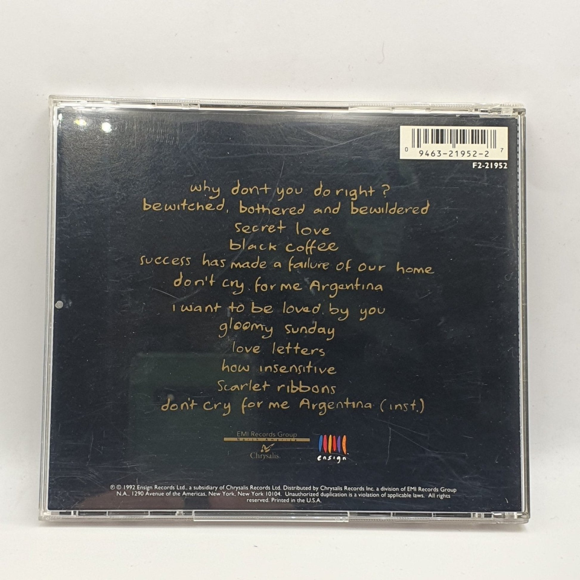 Sinéad O'Connor ‎– Am I Not Your Girl? - Vinyl Store Online