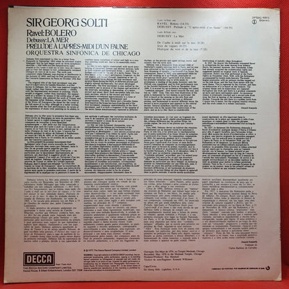 Sir Georg Solti, Chicago Symphony Orchestra - Ravel Bolero - Vinyl Store Online