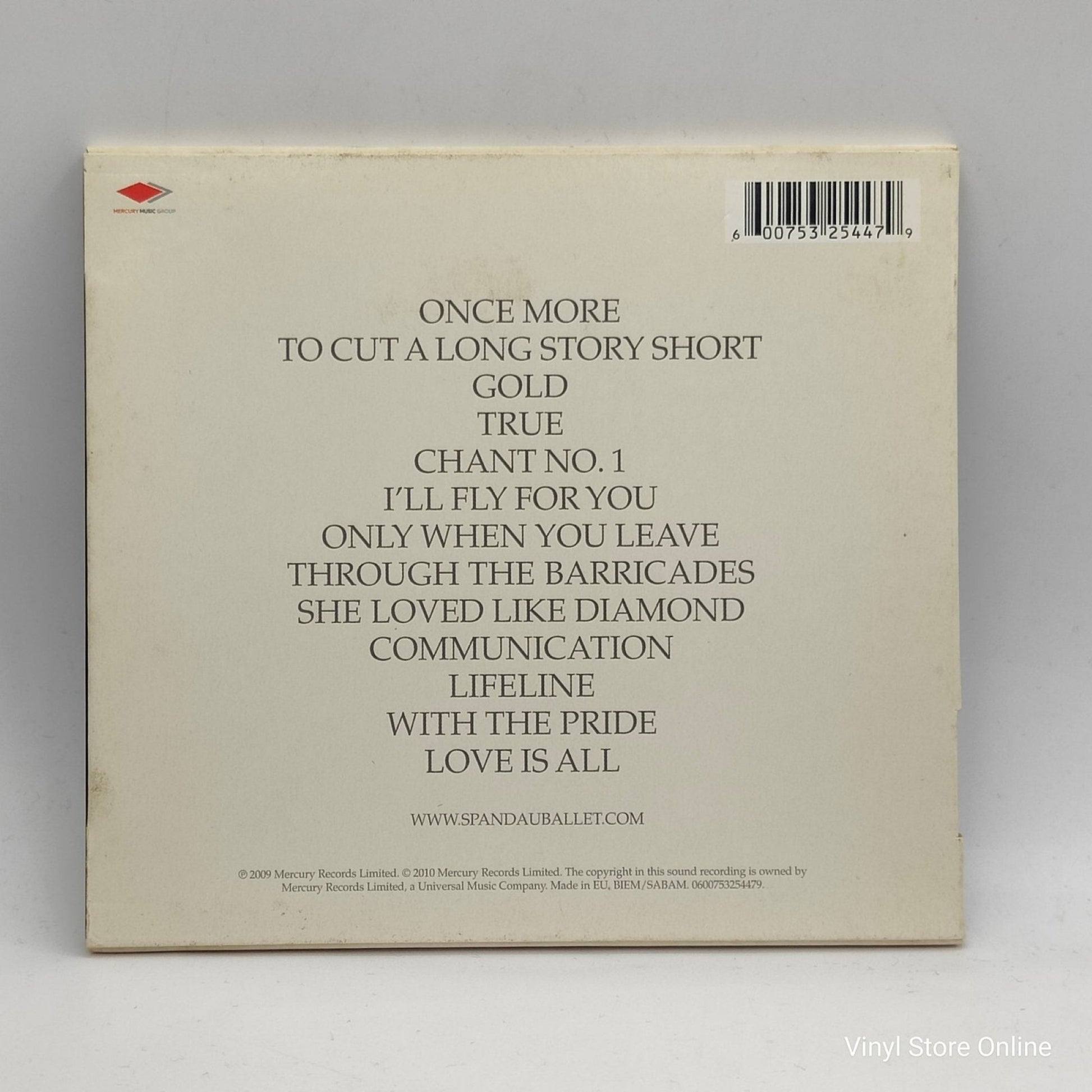 Spandau Ballet ‎– Once More - Vinyl Store Online
