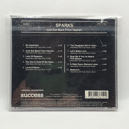 Sparks ‎– Just Got Back From Heaven - Vinyl Store Online