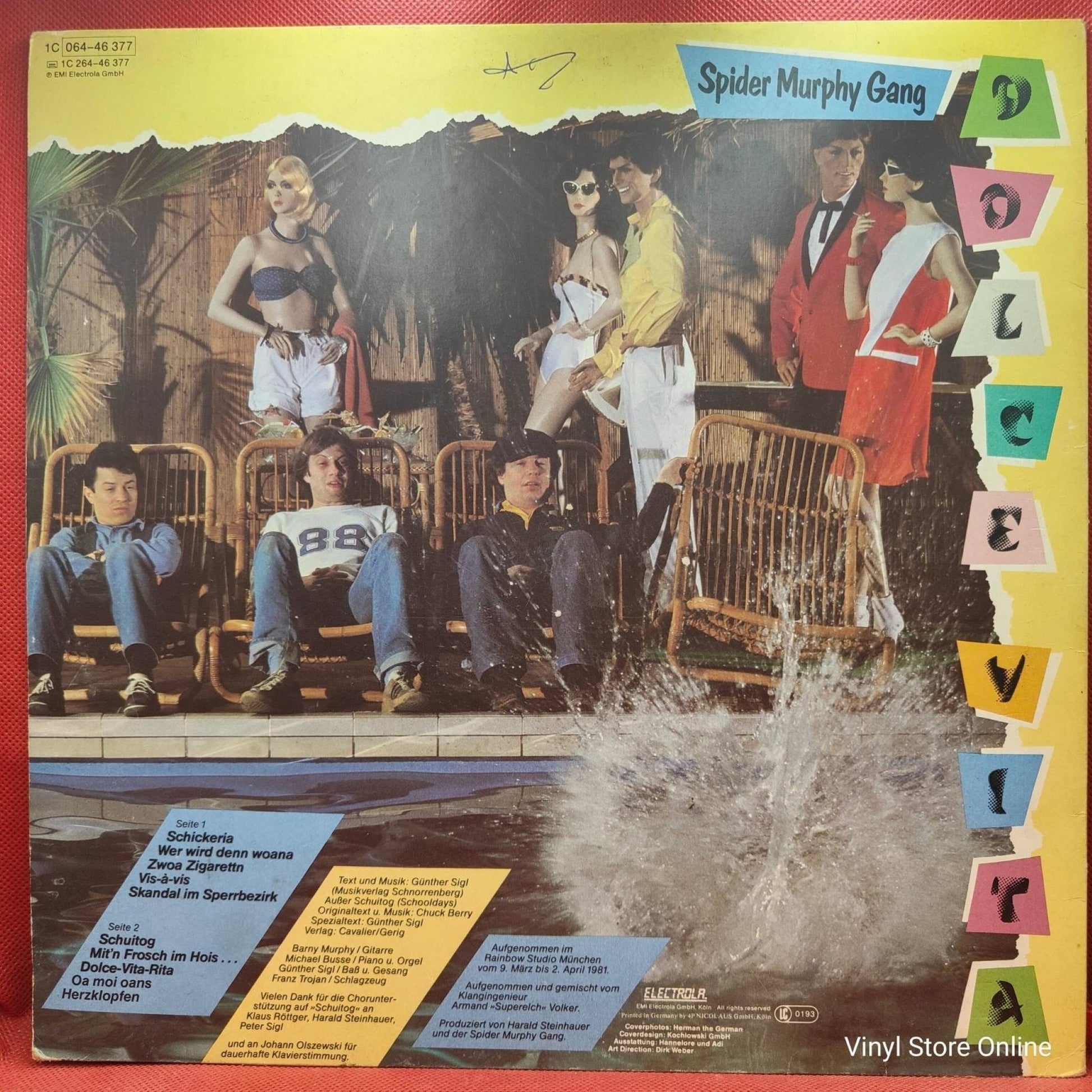 Spider Murphy Gang ‎– Dolce Vita - Vinyl Store Online