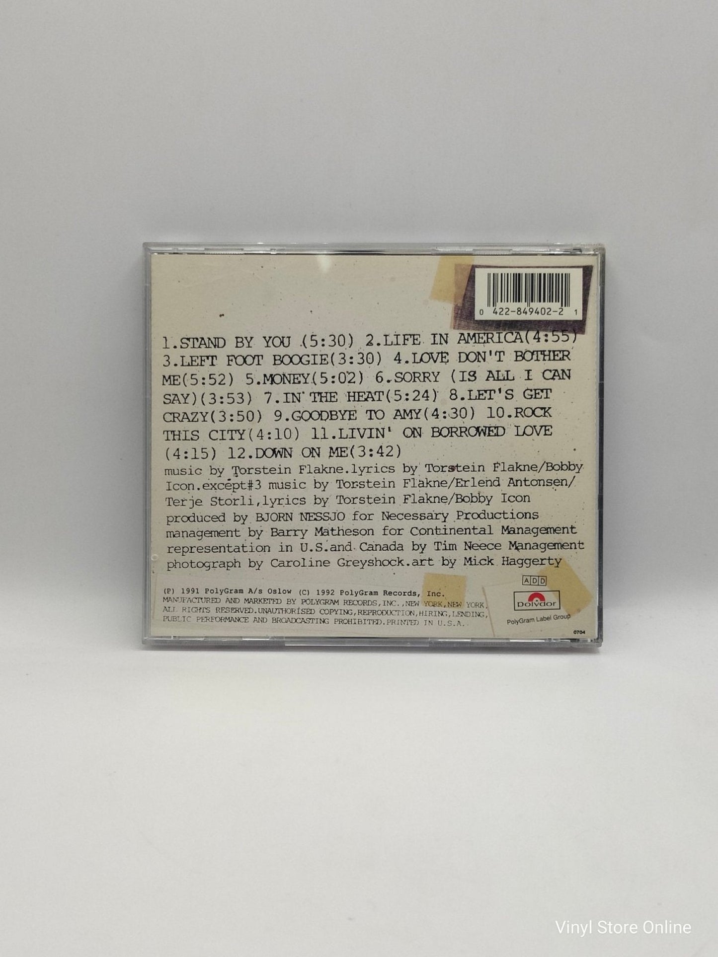 Stage Dolls ‎– Stripped - Vinyl Store Online