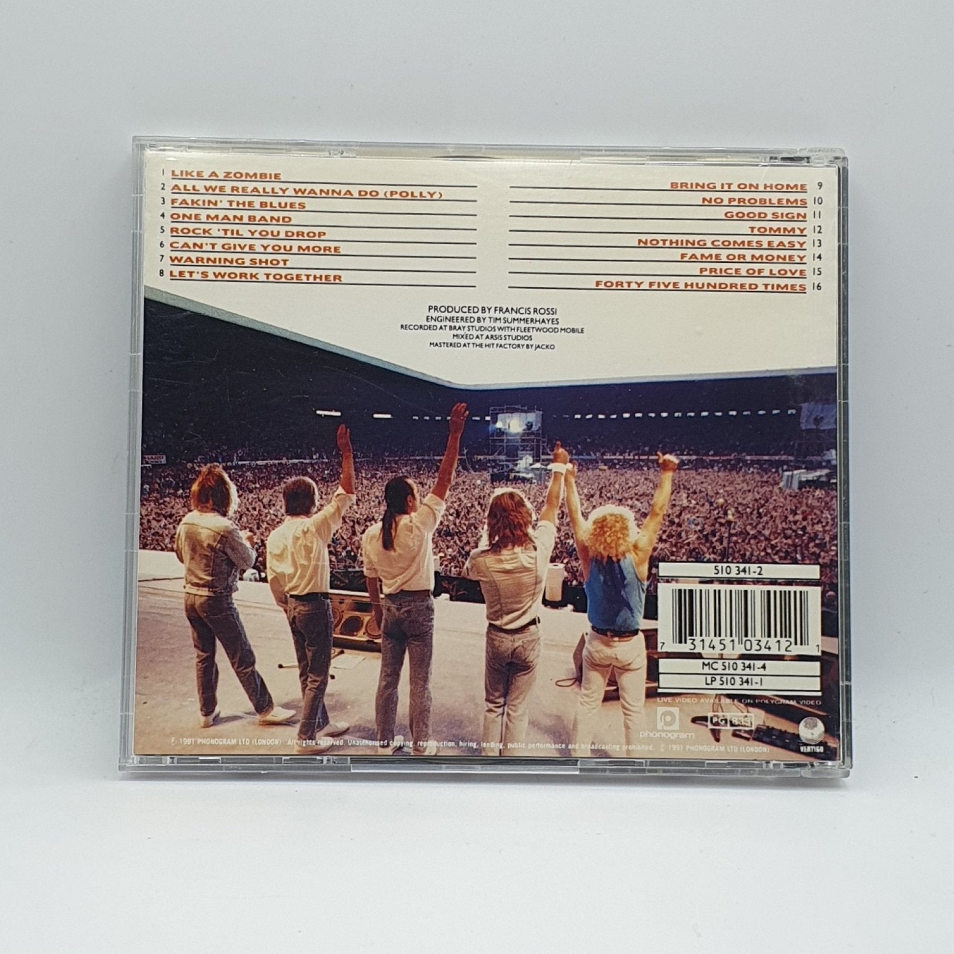 Status Quo ‎– Rock 'Til You Drop - Vinyl Store Online