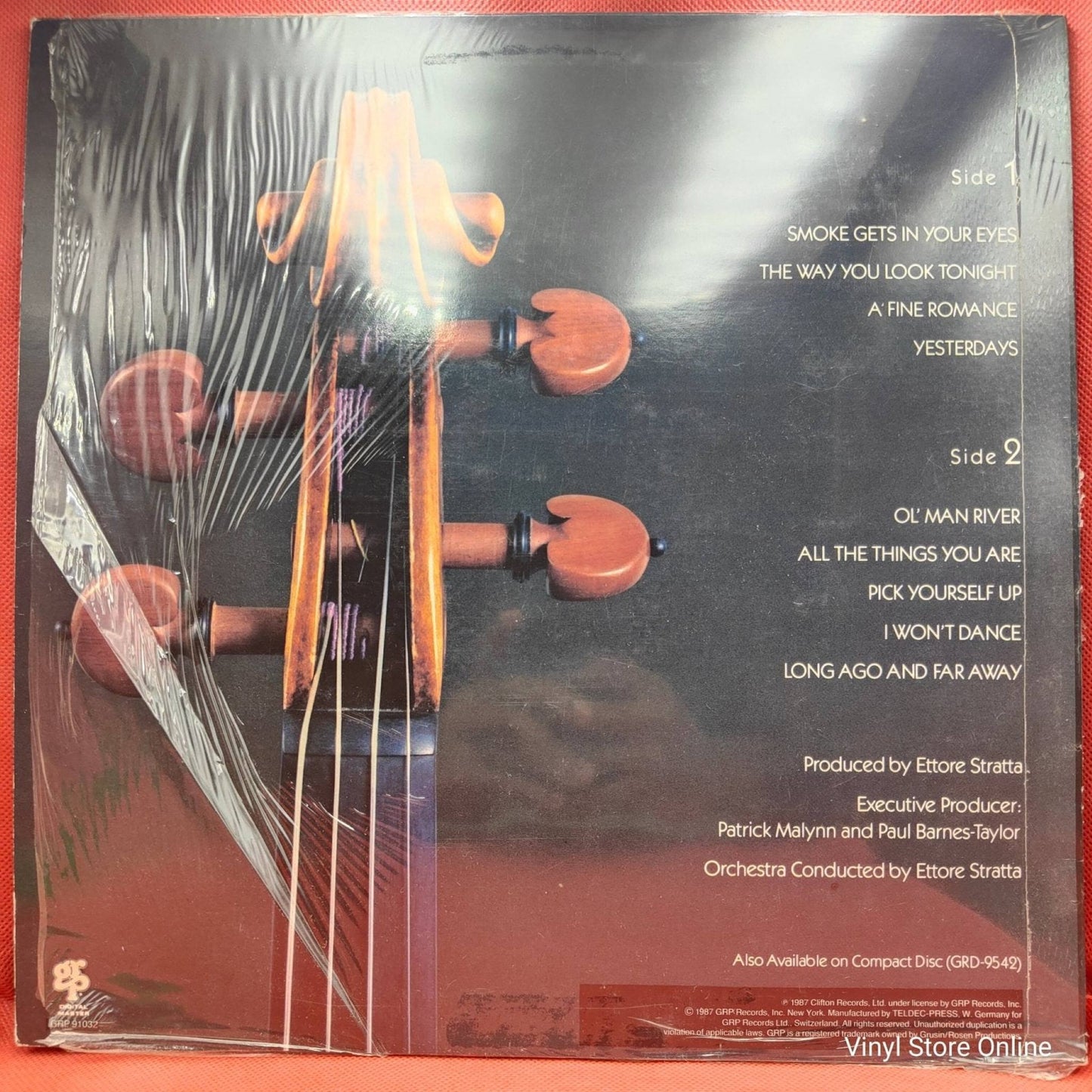 Stéphane Grappelli ‎– Stéphane Grappelli Plays Jerome Kern - Vinyl Store Online