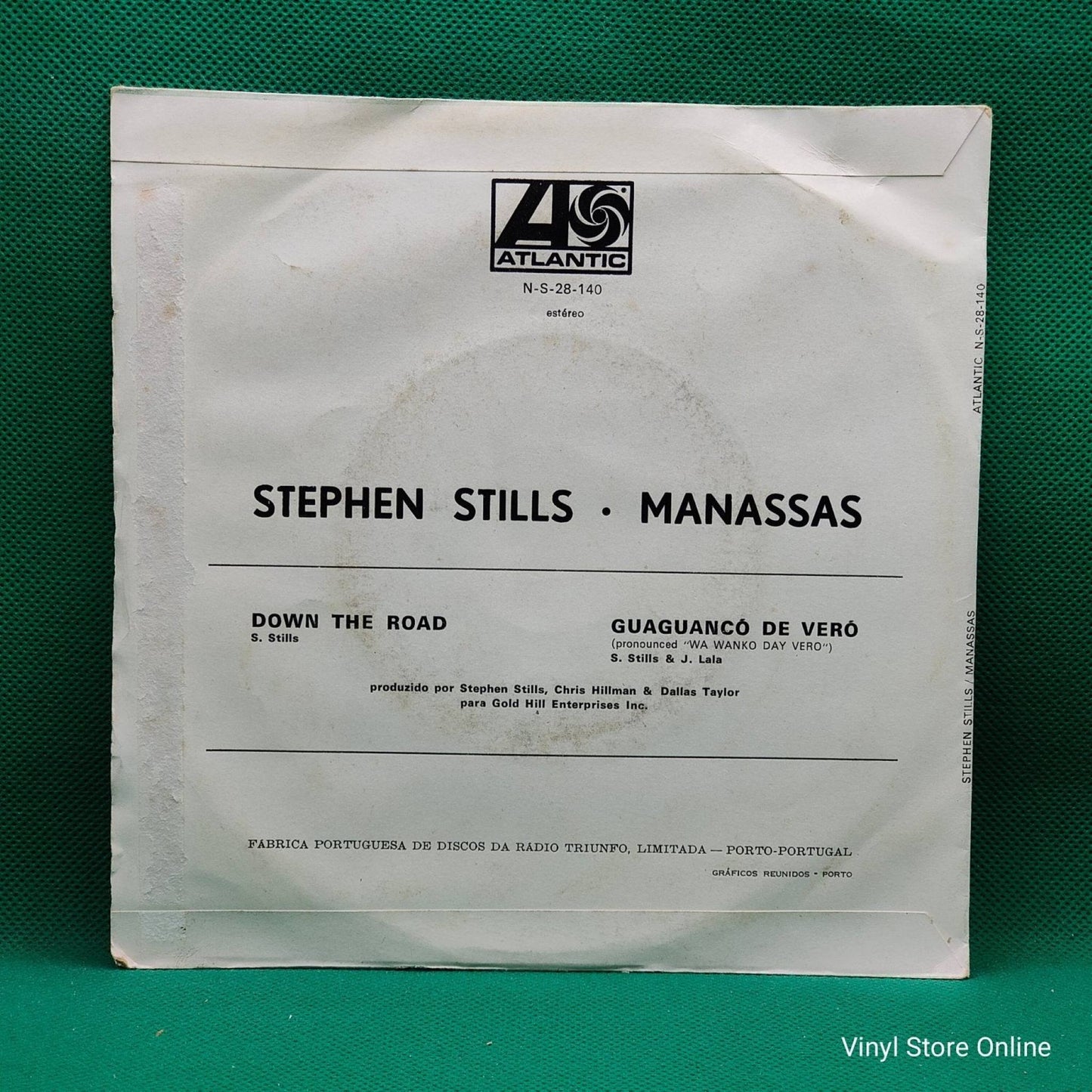 Stephen Stills - Manassas ‎– Down The Road / Guaguanco De Vero - Vinyl Store Online