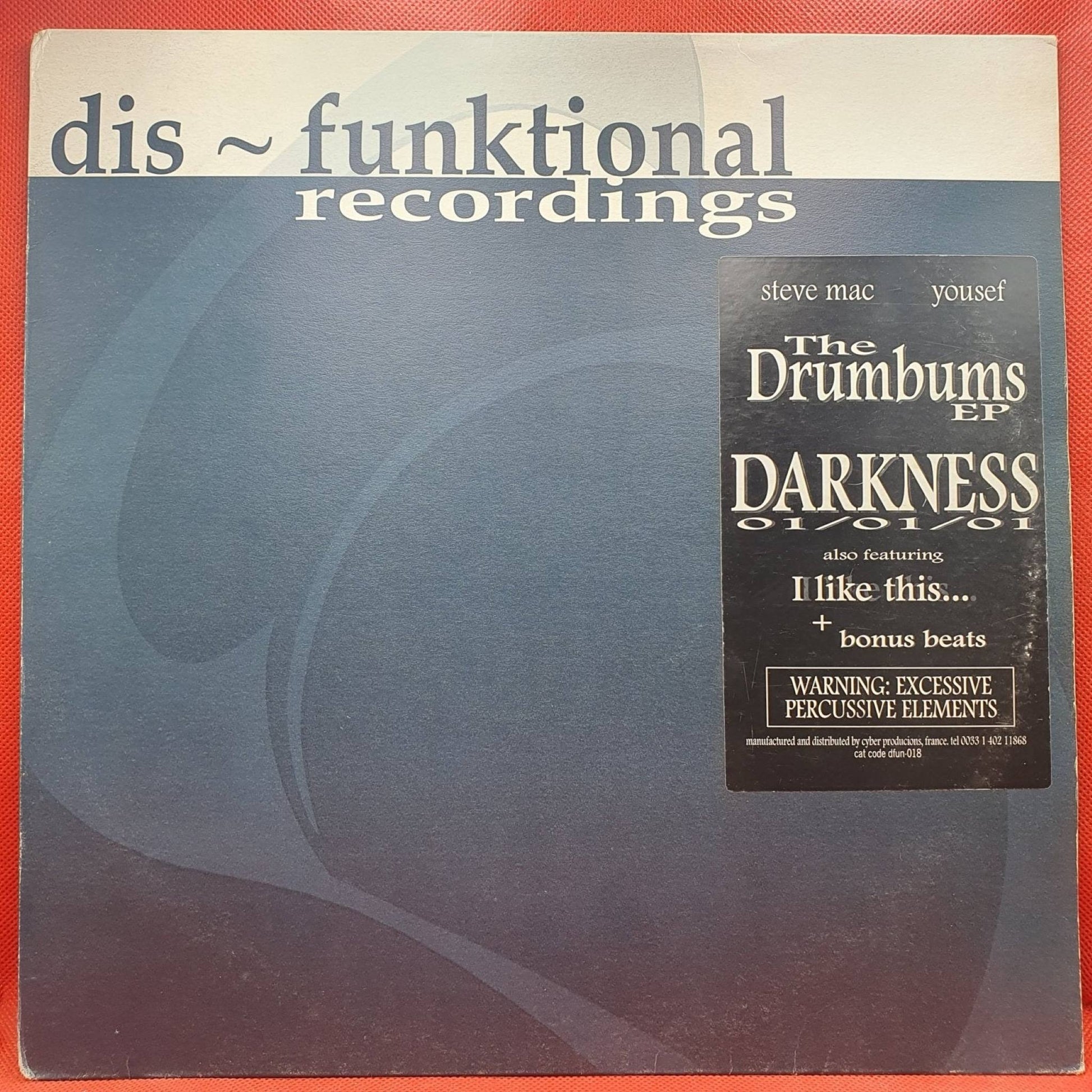 Steve Mac & Yousef ‎– The Drumbums EP - Vinyl Store Online