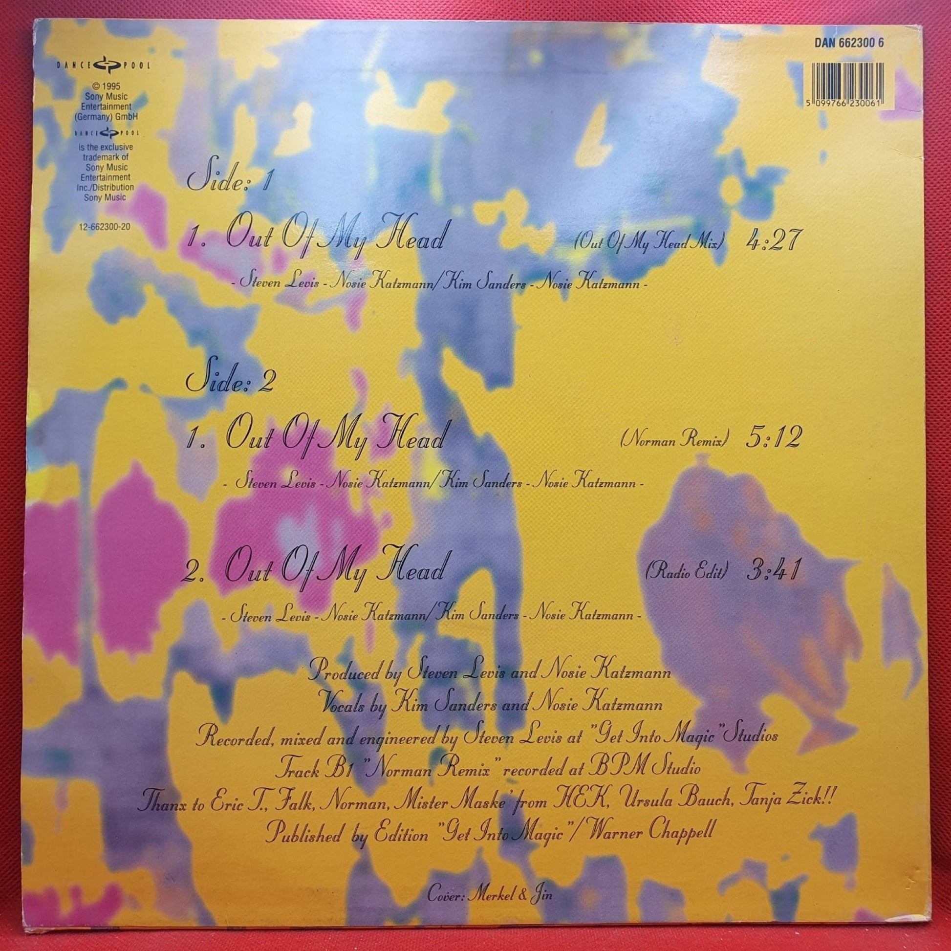 Steven Levis Project ft. Kim Sanders, Nosie Katzmann ‎– Out Of My Head - Vinyl Store Online
