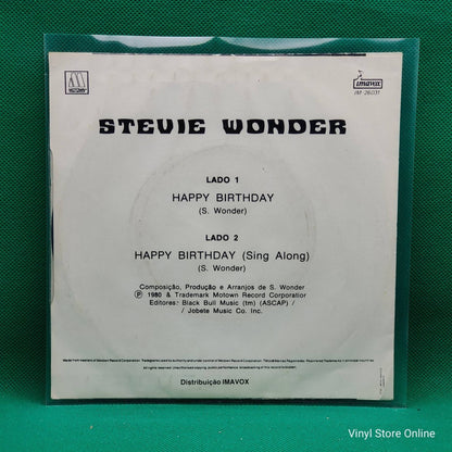 Stevie Wonder ‎– Happy Birthday - Vinyl Store Online