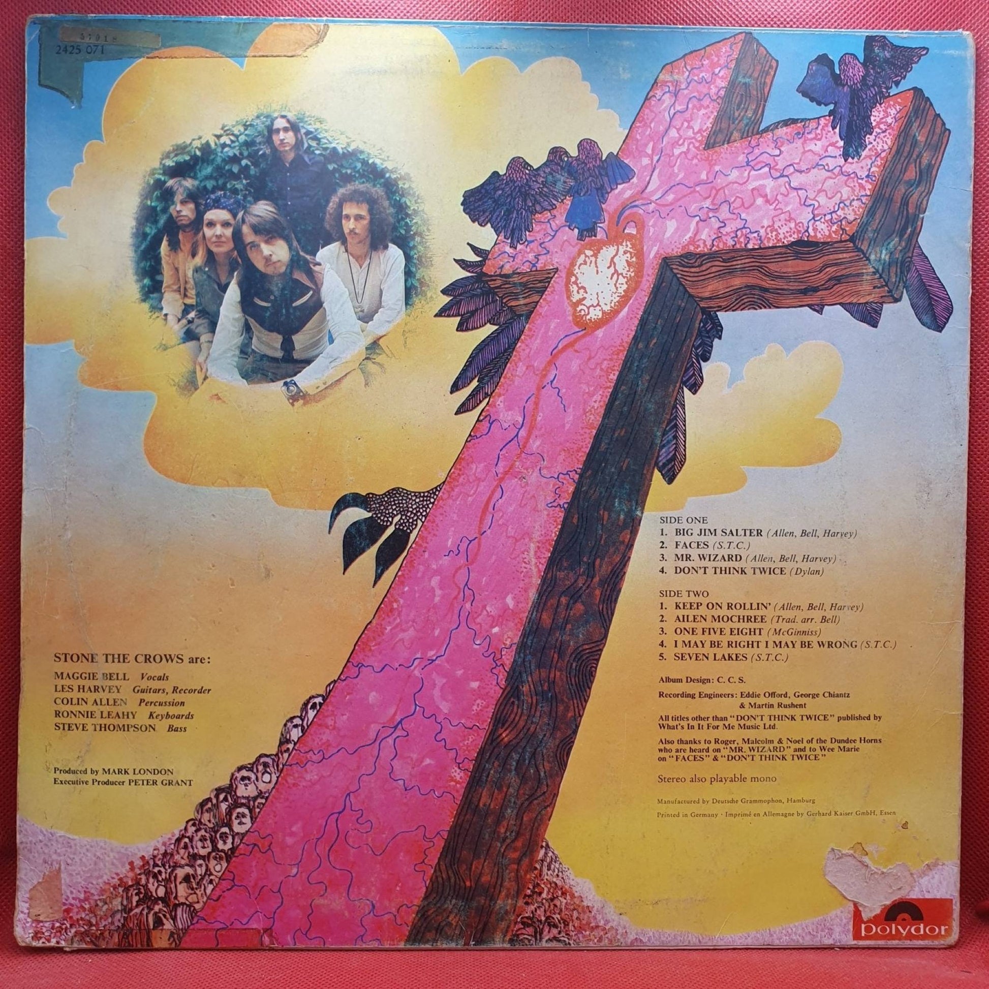 Stone The Crows ‎– Teenage Licks - Vinyl Store Online