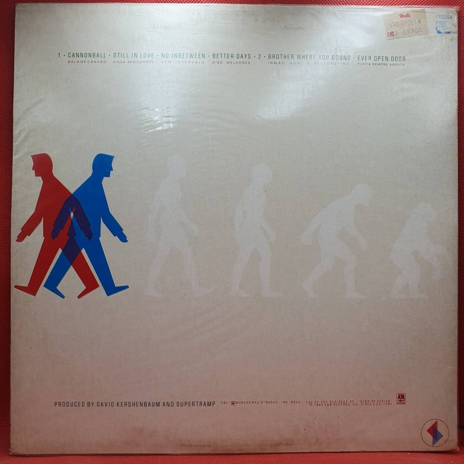 Supertramp ‎– Brother Where You Bound - Vinyl Store Online