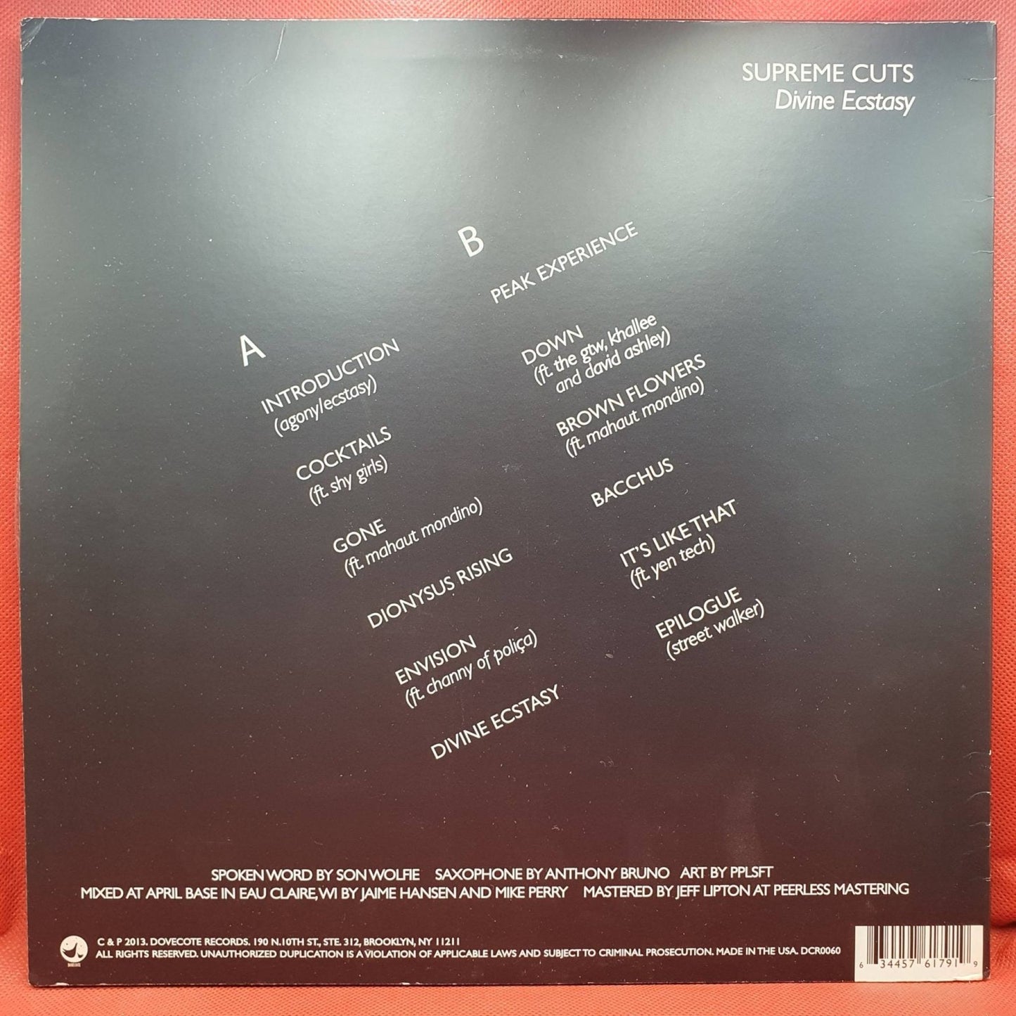 Supreme Cuts ‎– Divine Ecstasy - Vinyl Store Online