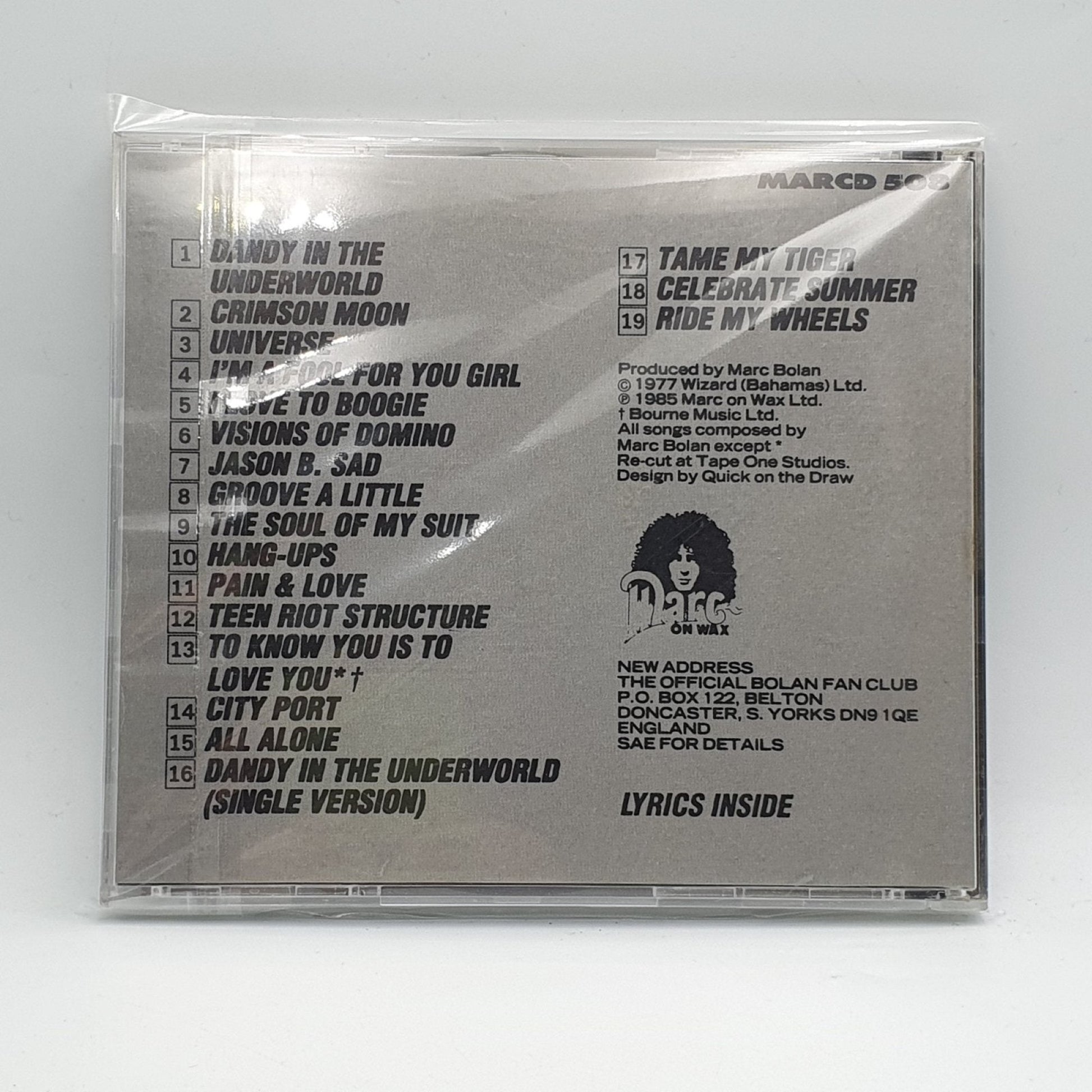 T - Rex ‎– Dandy In The Underworld - Vinyl Store Online