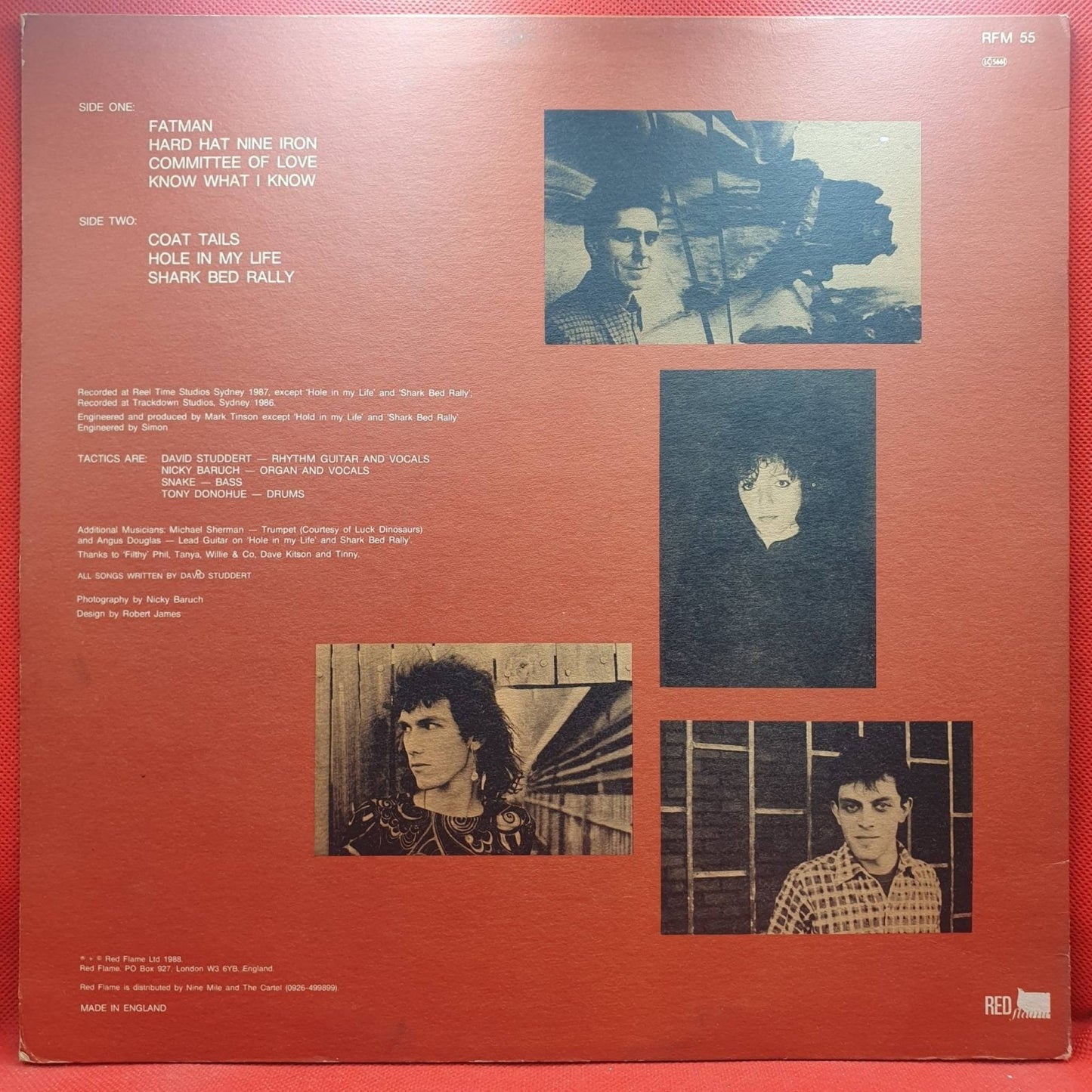 Tactics ‎– Holden Interview - Vinyl Store Online