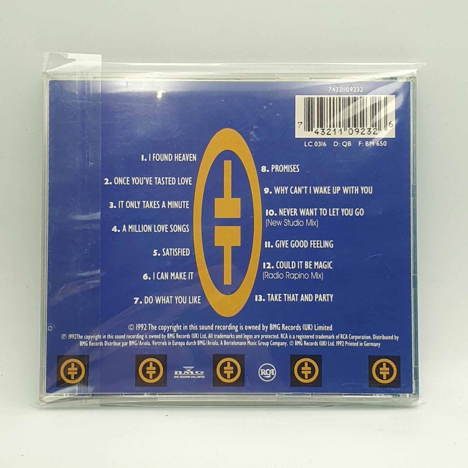 Take That ‎– Take That & Party - Vinyl Store Online