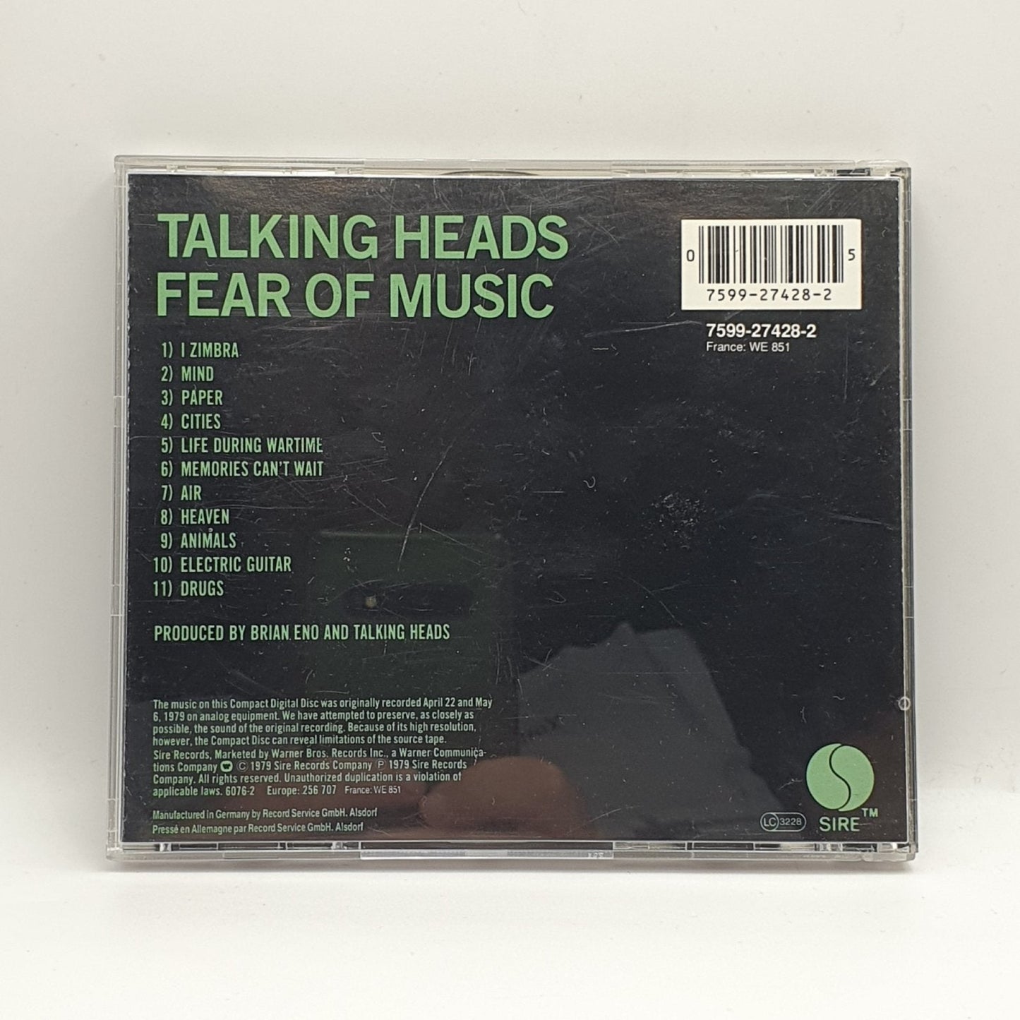 Talking Heads ‎– Fear Of Music - Vinyl Store Online